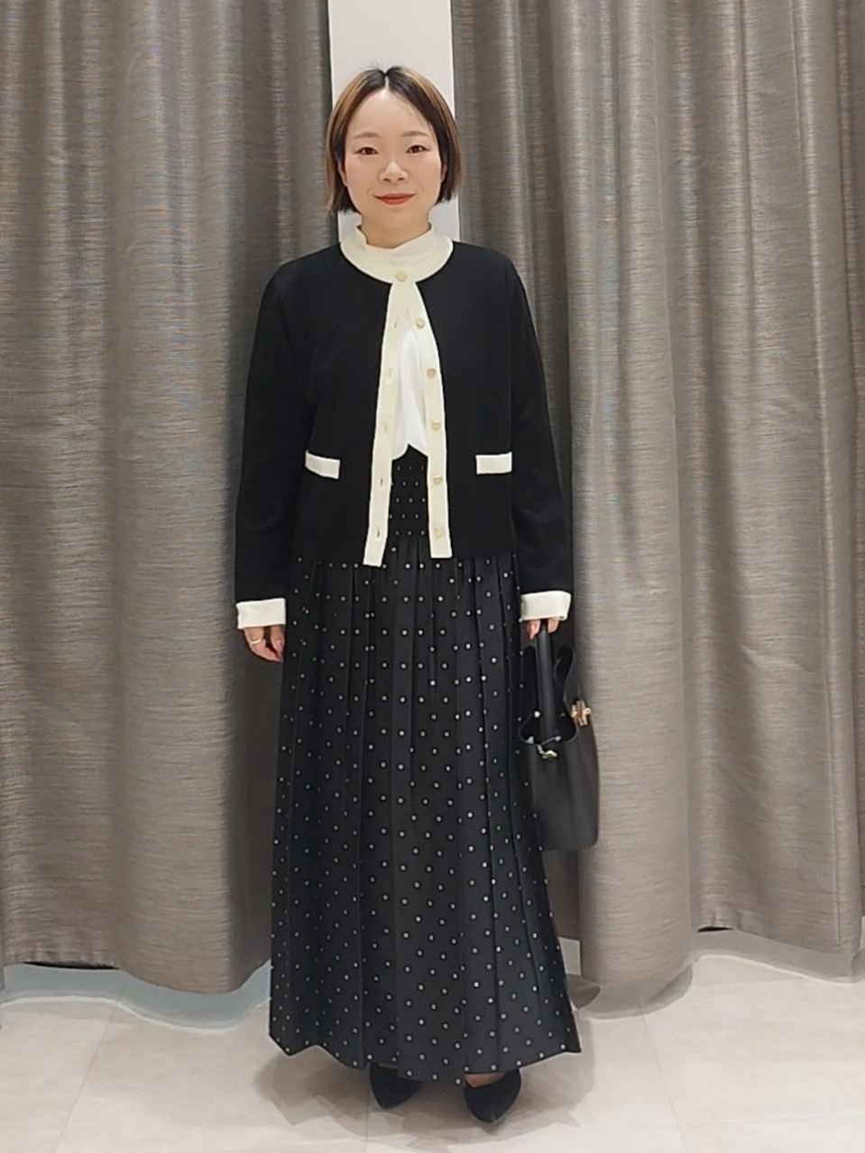 s u g iさんの「UNTITLED｜【アンサンブル可/ジャケットライク】モールラインカーディガン」を使ったコーディネート