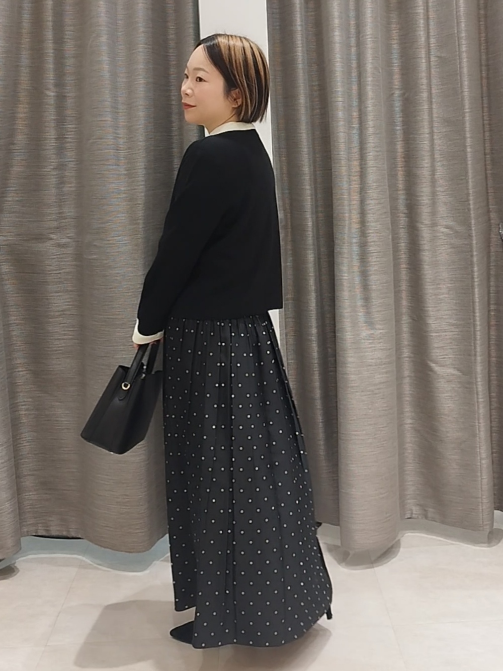 s u g iさんの「UNTITLED｜【アンサンブル可/ジャケットライク】モールラインカーディガン」を使ったコーディネート