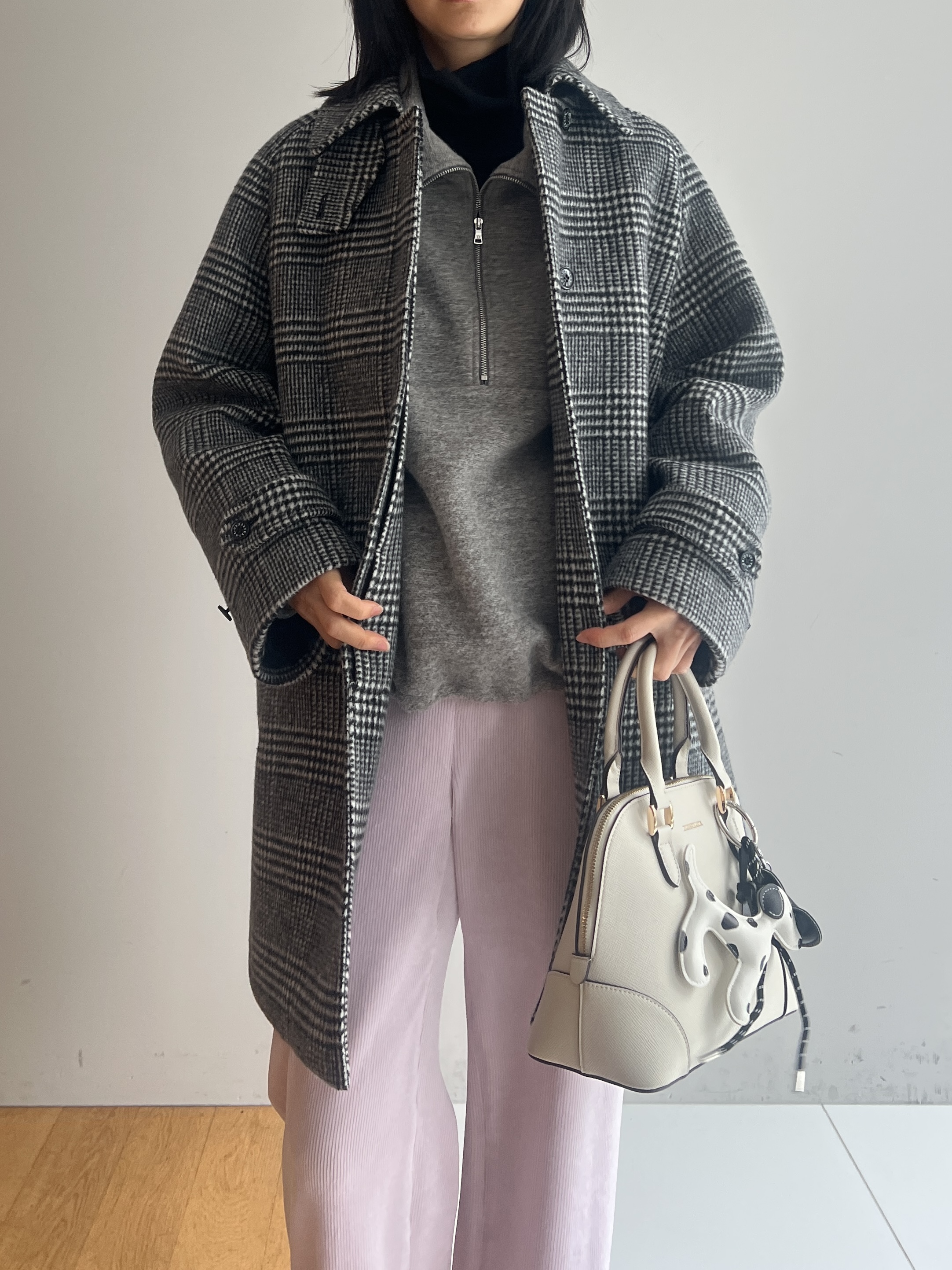 misaさんの「DRESSTERIOR｜【STORY11月号掲載】モノトーンドッグチャーム」を使ったコーディネート