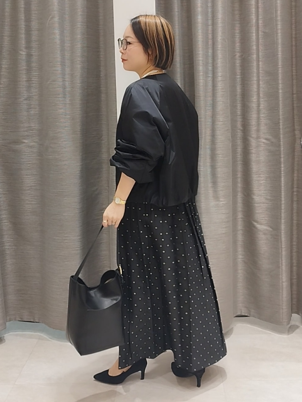s u g iさんの「UNTITLED｜【軽アウター/中綿/秋冬コート】ショートブルゾン」を使ったコーディネート