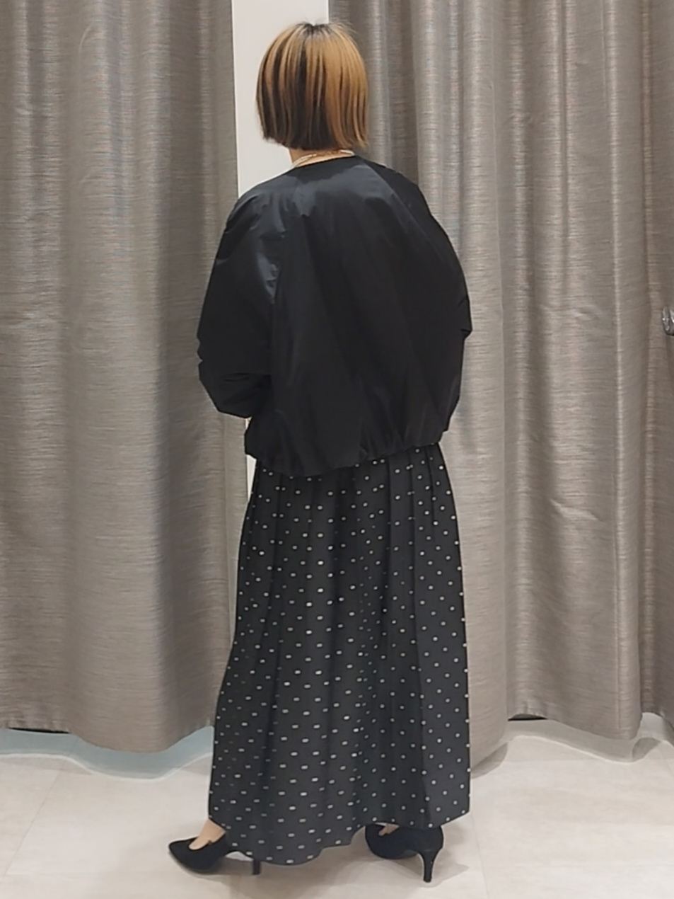 s u g iさんの「UNTITLED｜【軽アウター/中綿/秋冬コート】ショートブルゾン」を使ったコーディネート