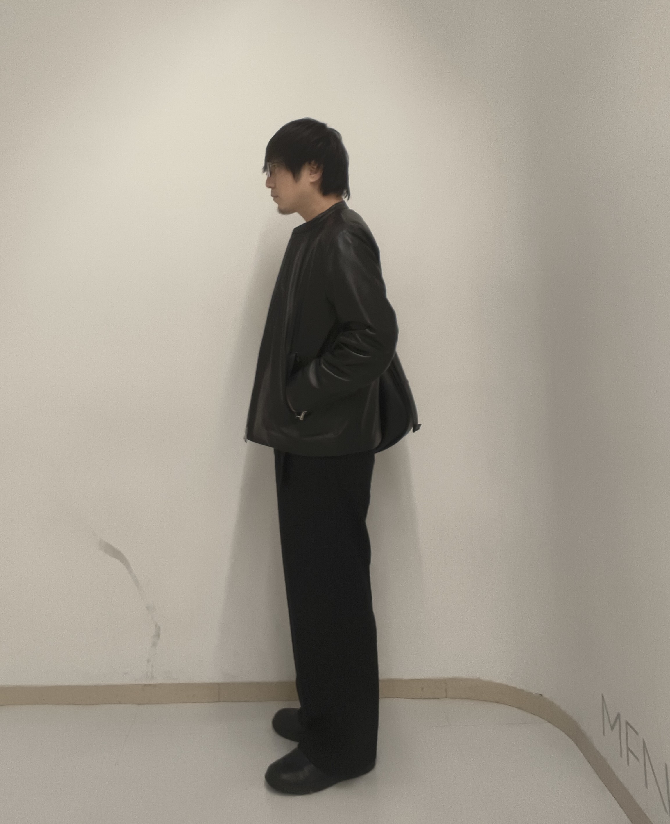 サクライさんの「tk.TAKEO KIKUCHI｜【本革】シングルレザージャケット」を使ったコーディネート