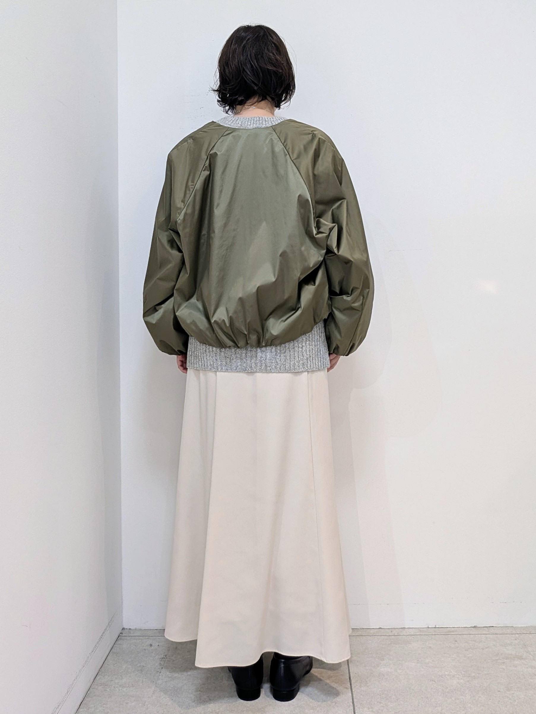 いこさんの「UNTITLED｜【軽アウター/中綿/秋冬コート】ショートブルゾン」を使ったコーディネート