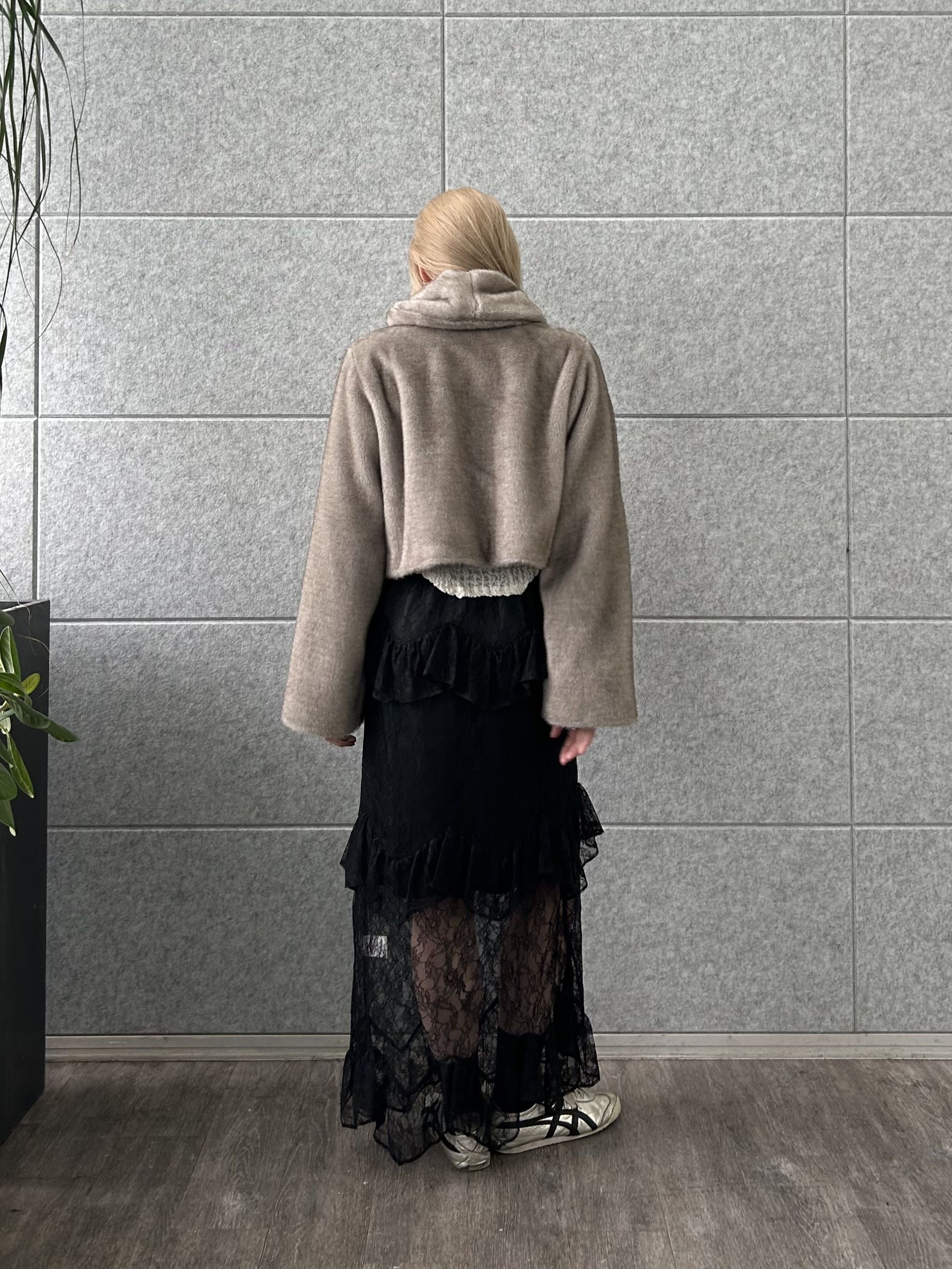 honoka Aさんの「CODE A｜layered veil lace skirt」を使ったコーディネート