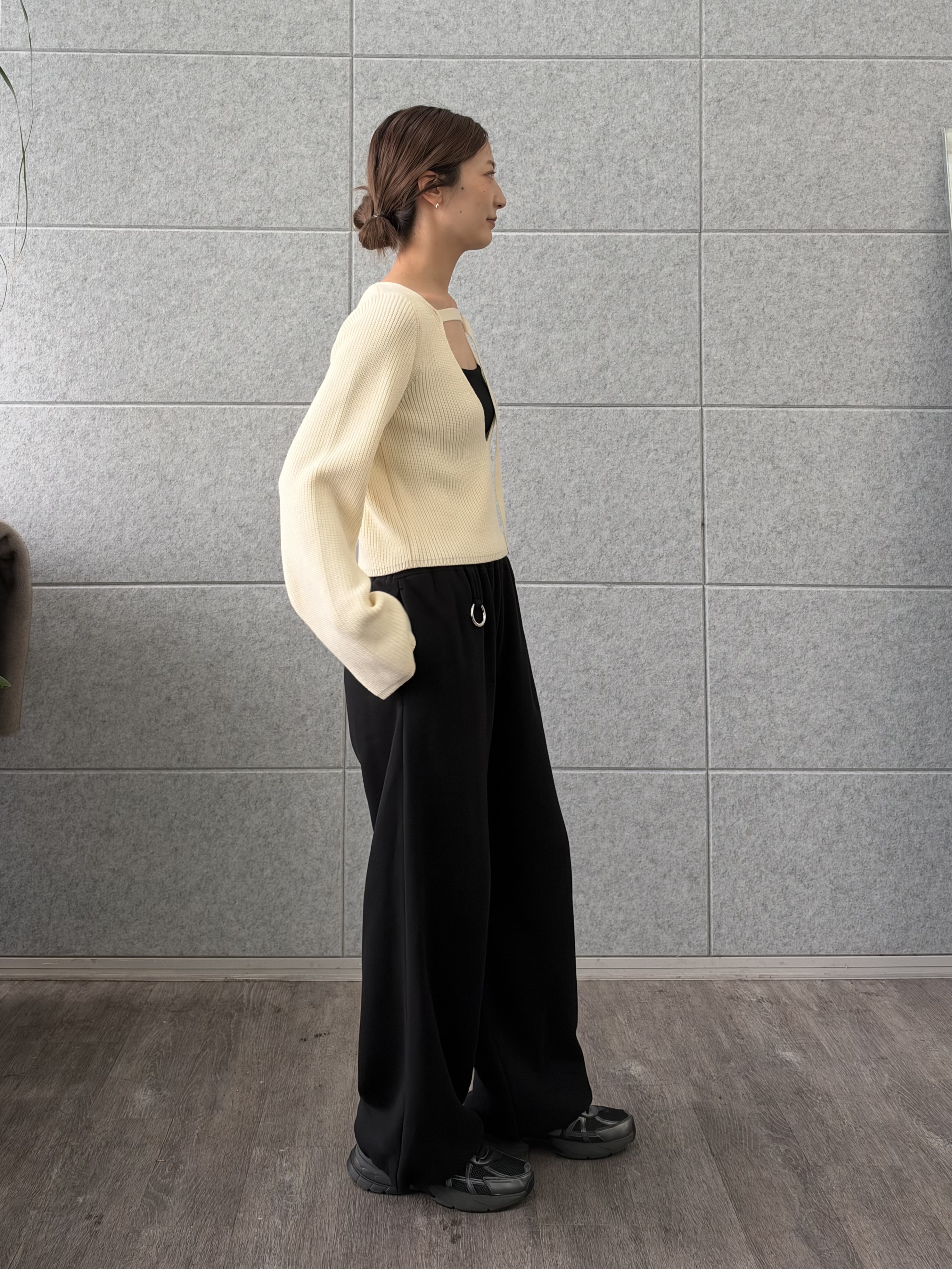 uchi__yamaさんの「CODE A｜UKI UKI＊CODE A｜volume sweat pants」を使ったコーディネート