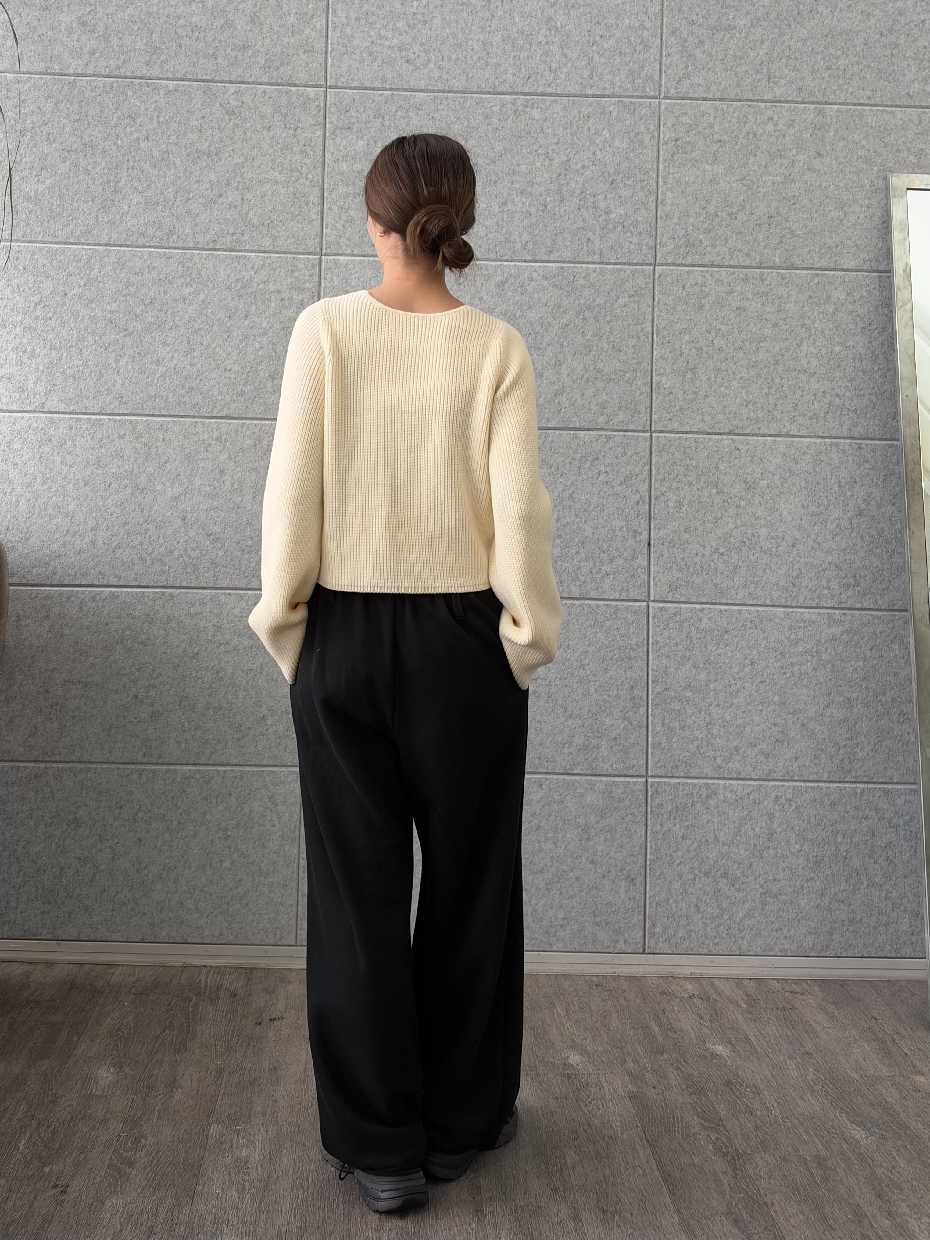 uchi__yamaさんの「CODE A｜UKI UKI＊CODE A｜volume sweat pants」を使ったコーディネート