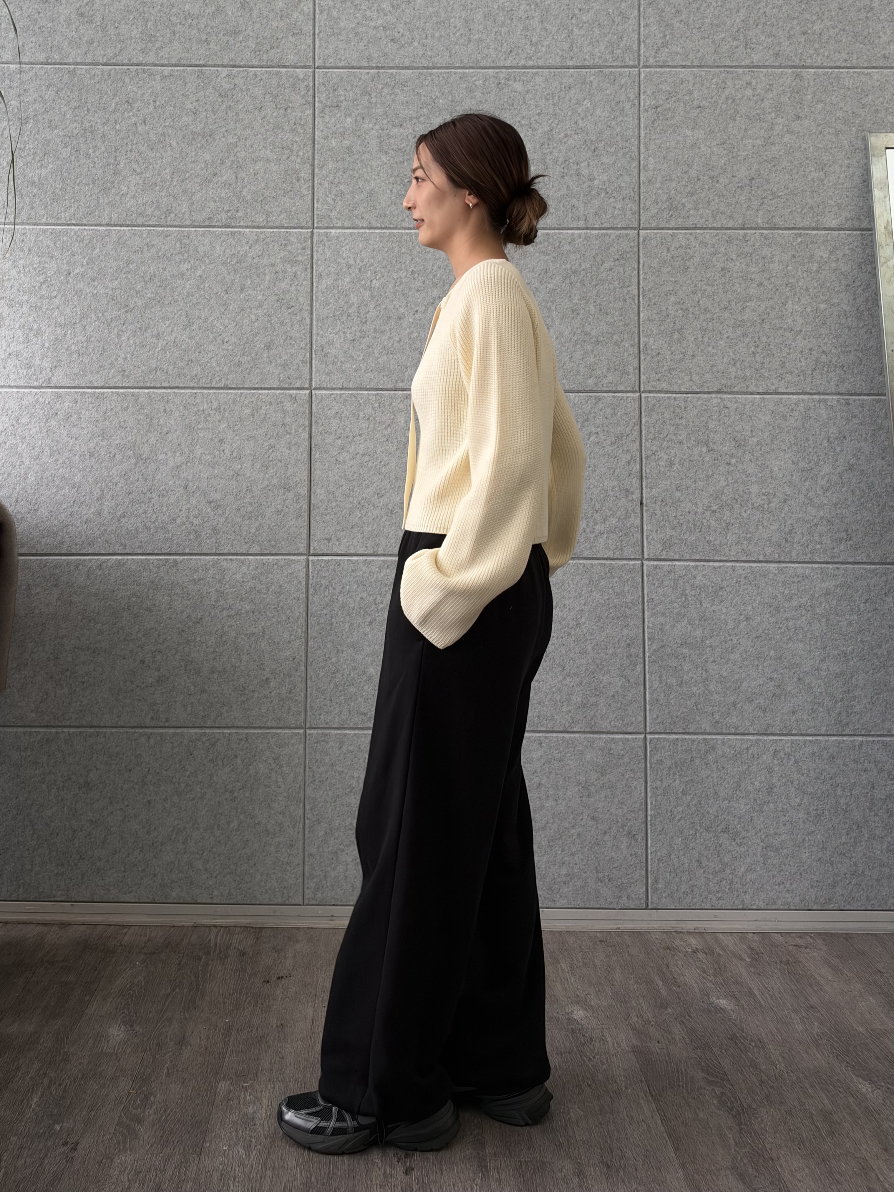 uchi__yamaさんの「CODE A｜UKI UKI＊CODE A｜volume sweat pants」を使ったコーディネート
