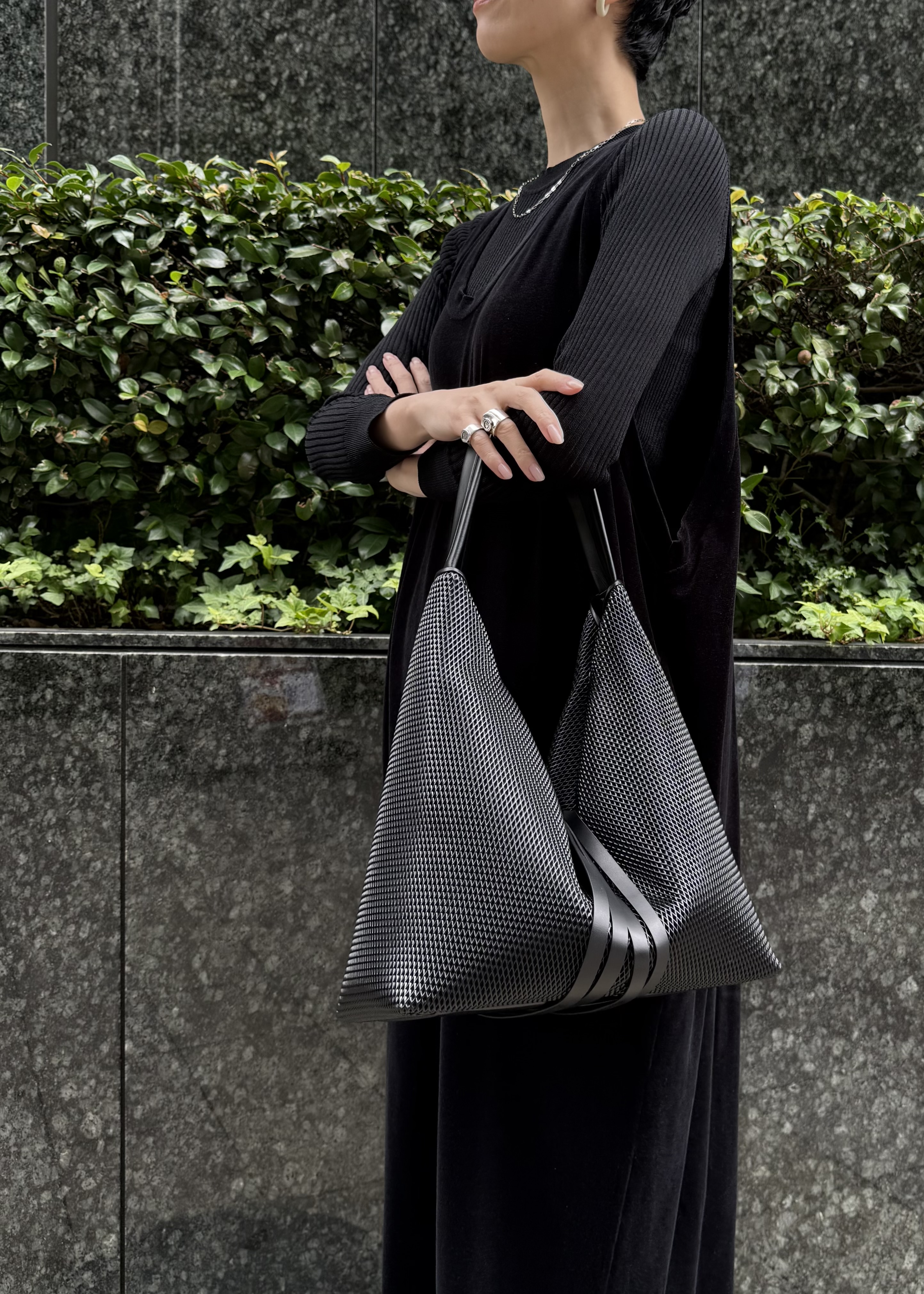 Kさんの「HIROKO HAYASHI｜CATENA（カテーナ）ワンショルダーバッグ」を使ったコーディネート