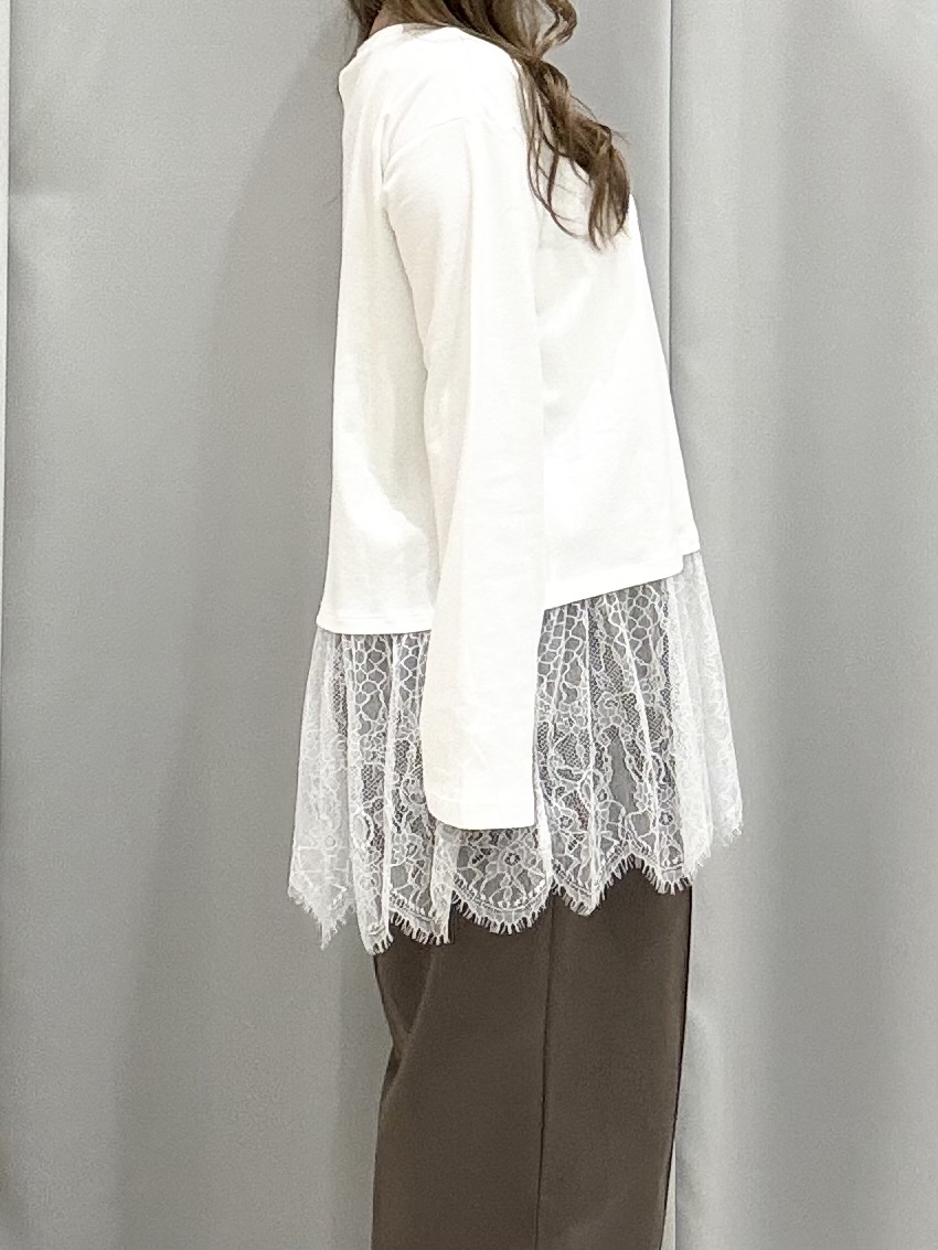 shioさんの「SHOO･LA･RUE｜【セットアップ可/洗濯機可】軽やかに羽織れる スポンディッシュ ニットカーディガン」を使ったコーディネート