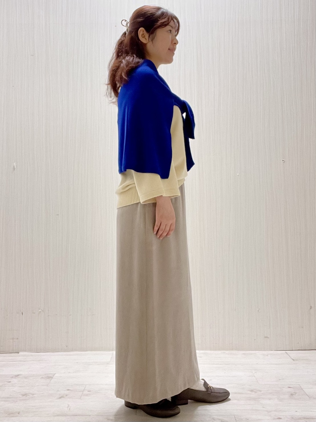 Mさんの「UNTITLED｜【アンサンブル可/手洗い可】杢調プルオーバーニット」を使ったコーディネート