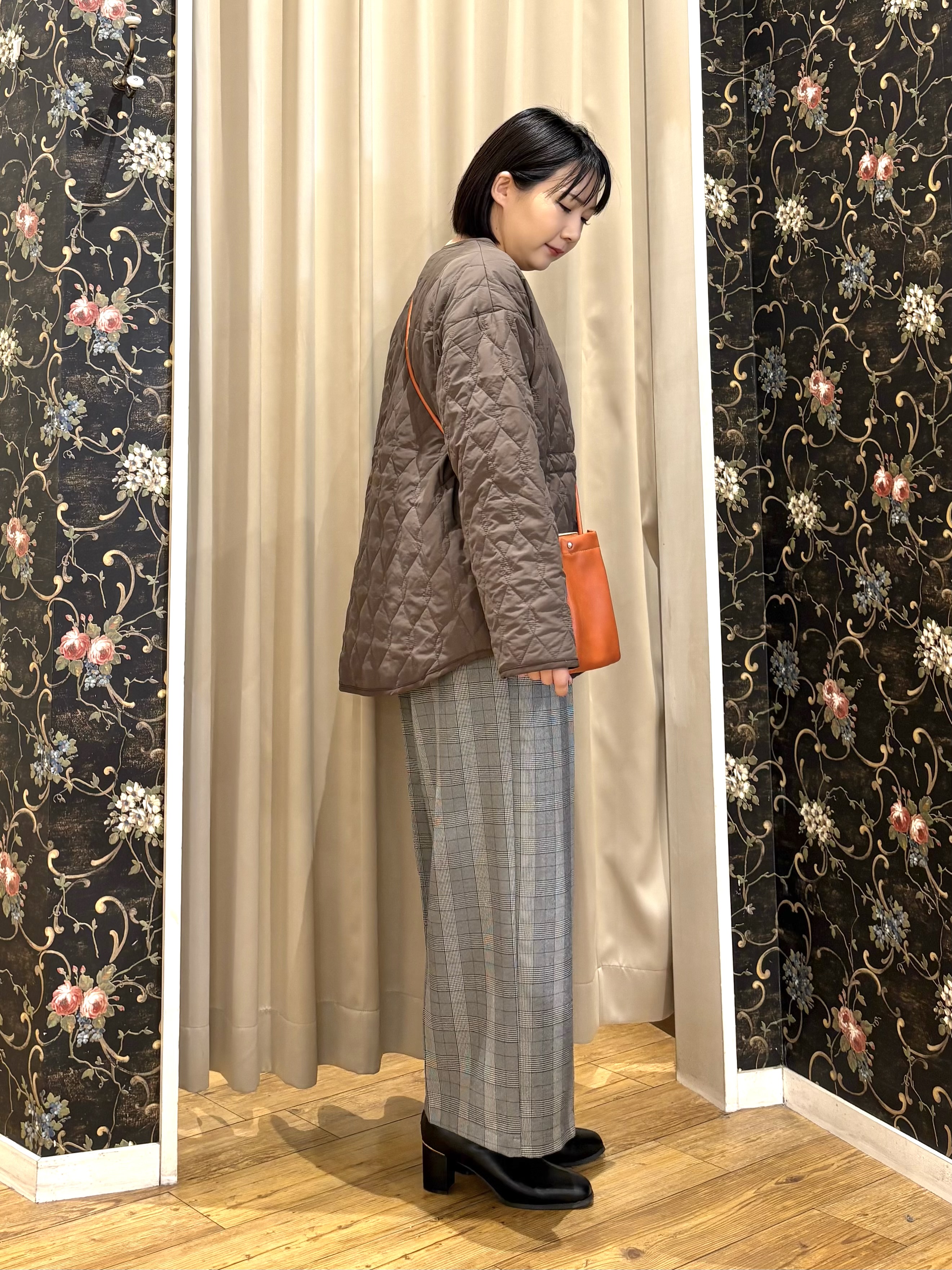 ネリさんの「SHOO･LA･RUE｜【撥水/S-LL/洗濯機可】ウエスト絞れる キルト中綿ジャケット」を使ったコーディネート
