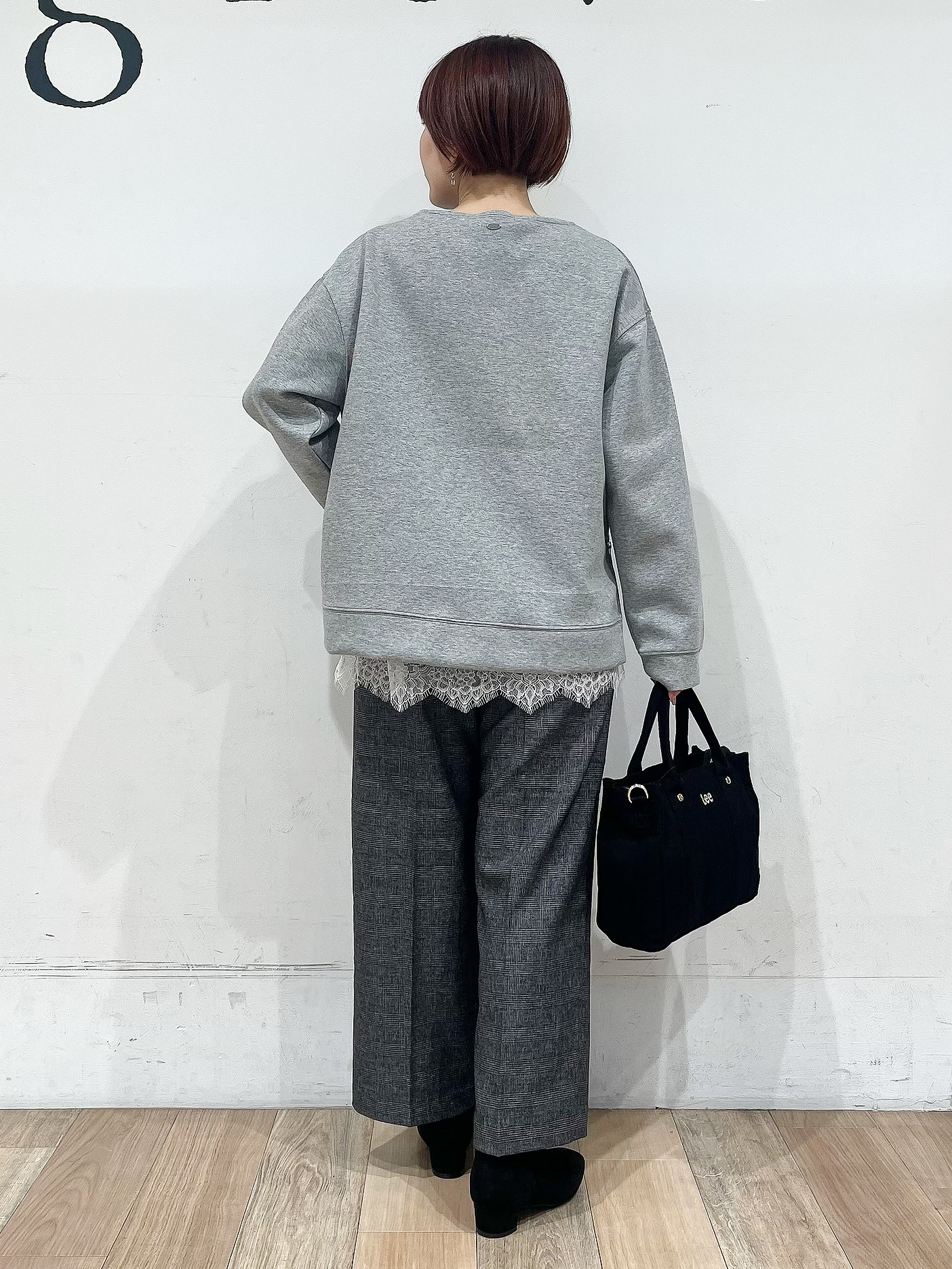 山さんさんの「grove｜【着こなしを自在に楽しむ】ダンボールサイドジップトップス」を使ったコーディネート