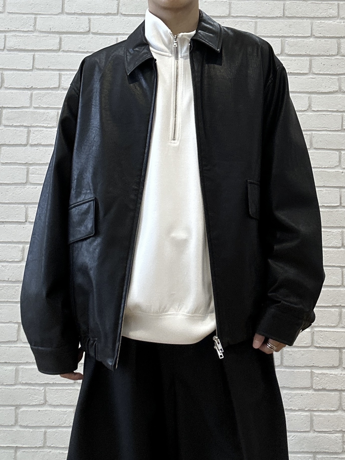 ドイさんの「tk.TAKEO KIKUCHI｜【TOROMIシリーズ】シルキータッチハーフジップスウェット」を使ったコーディネート