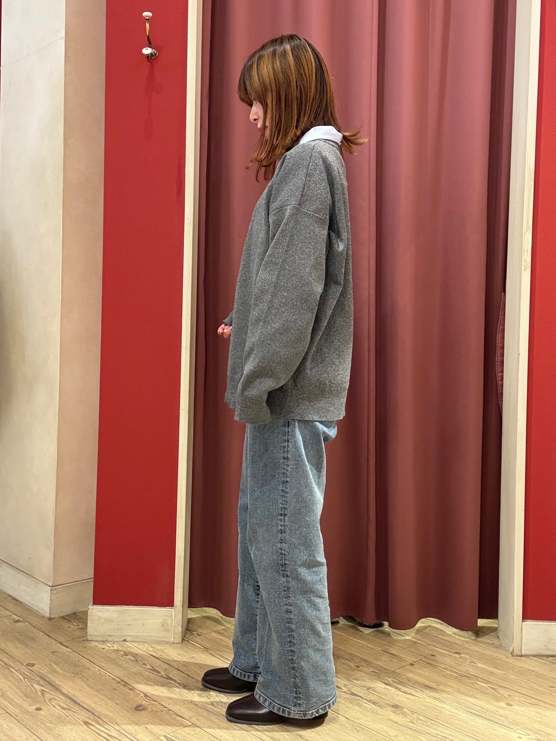 saeさんの「SHOO･LA･RUE｜【セットアップ可/洗濯機可】軽やかに羽織れる スポンディッシュ ニットカーディガン」を使ったコーディネート