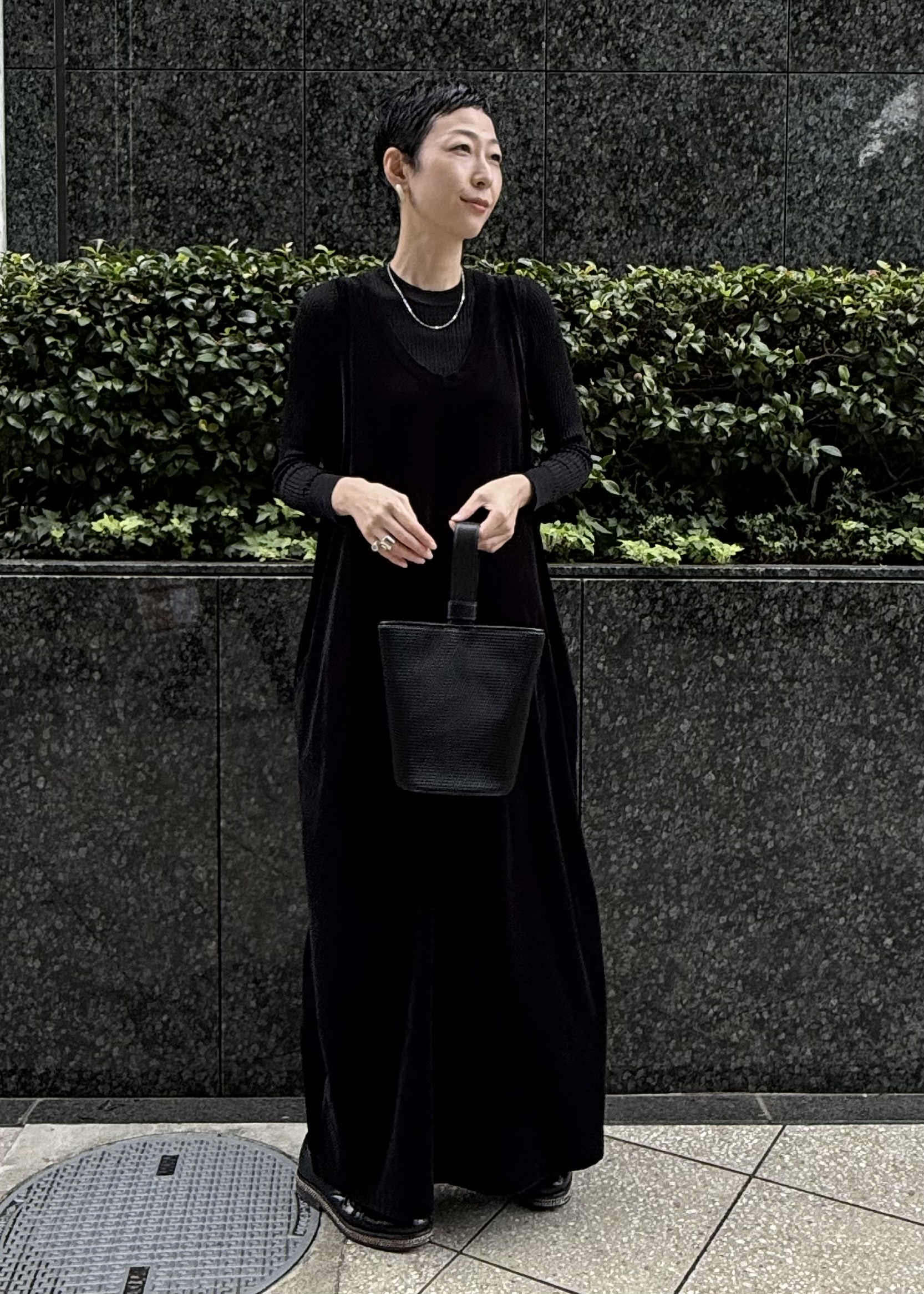 Kさんの「HIROKO HAYASHI｜CATENA（カテーナ）ワンハンドルバッグ」を使ったコーディネート