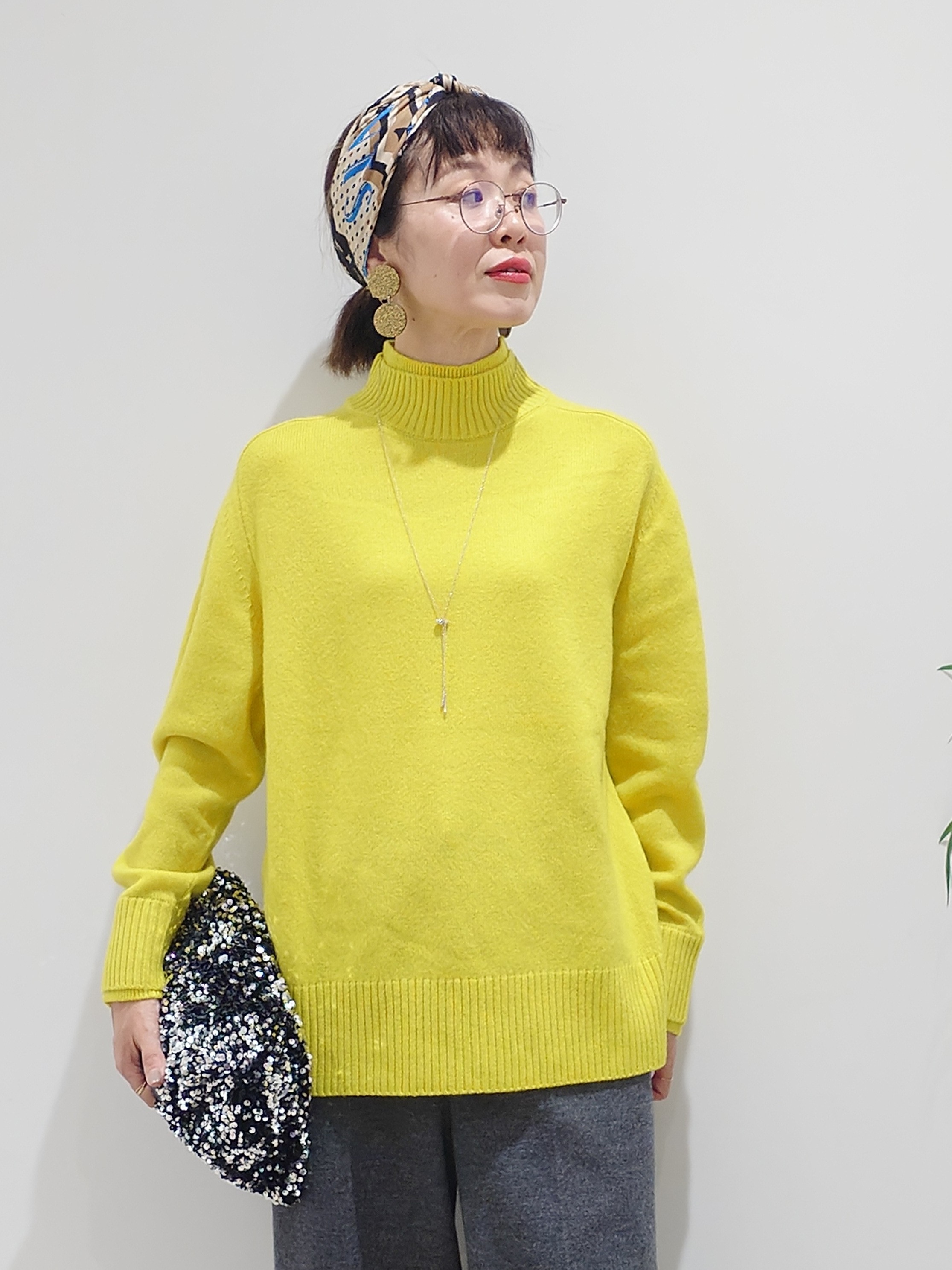 MUTSUKOさんの「UNTITLED｜【ステンレス】チェーンラリエット」を使ったコーディネート