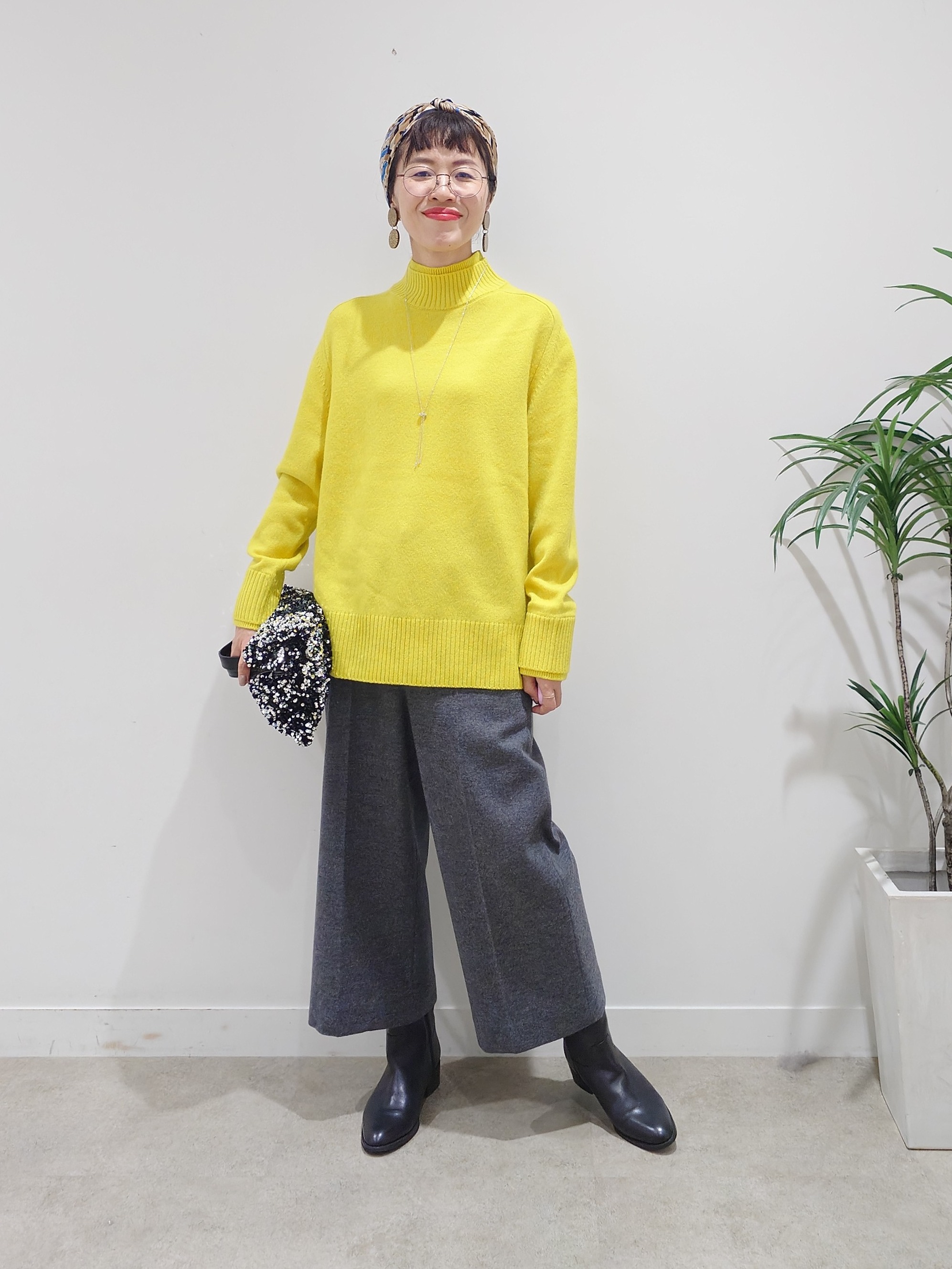 MUTSUKOさんの「UNTITLED｜【ステンレス】チェーンラリエット」を使ったコーディネート