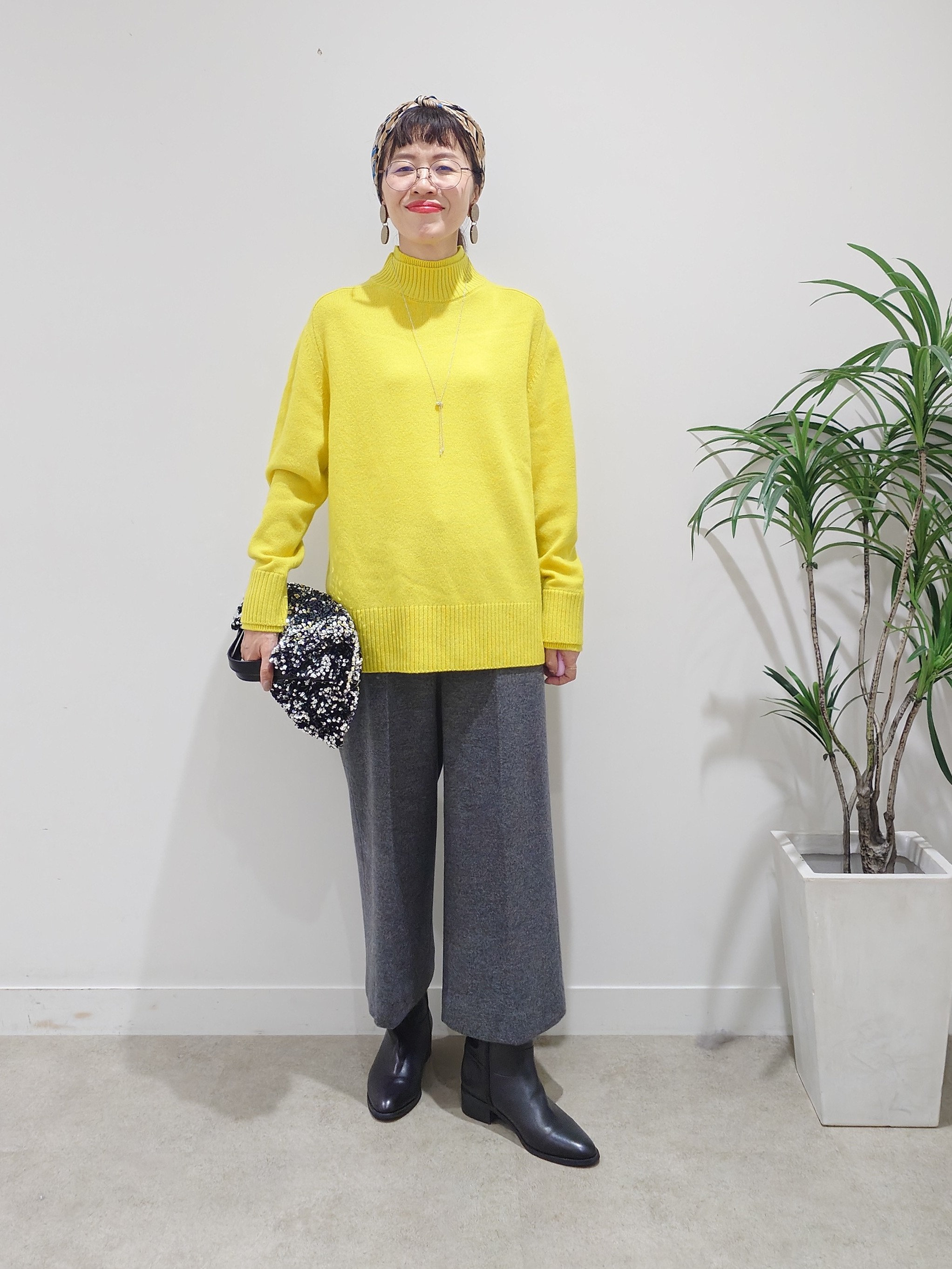 MUTSUKOさんの「UNTITLED｜【ステンレス】チェーンラリエット」を使ったコーディネート