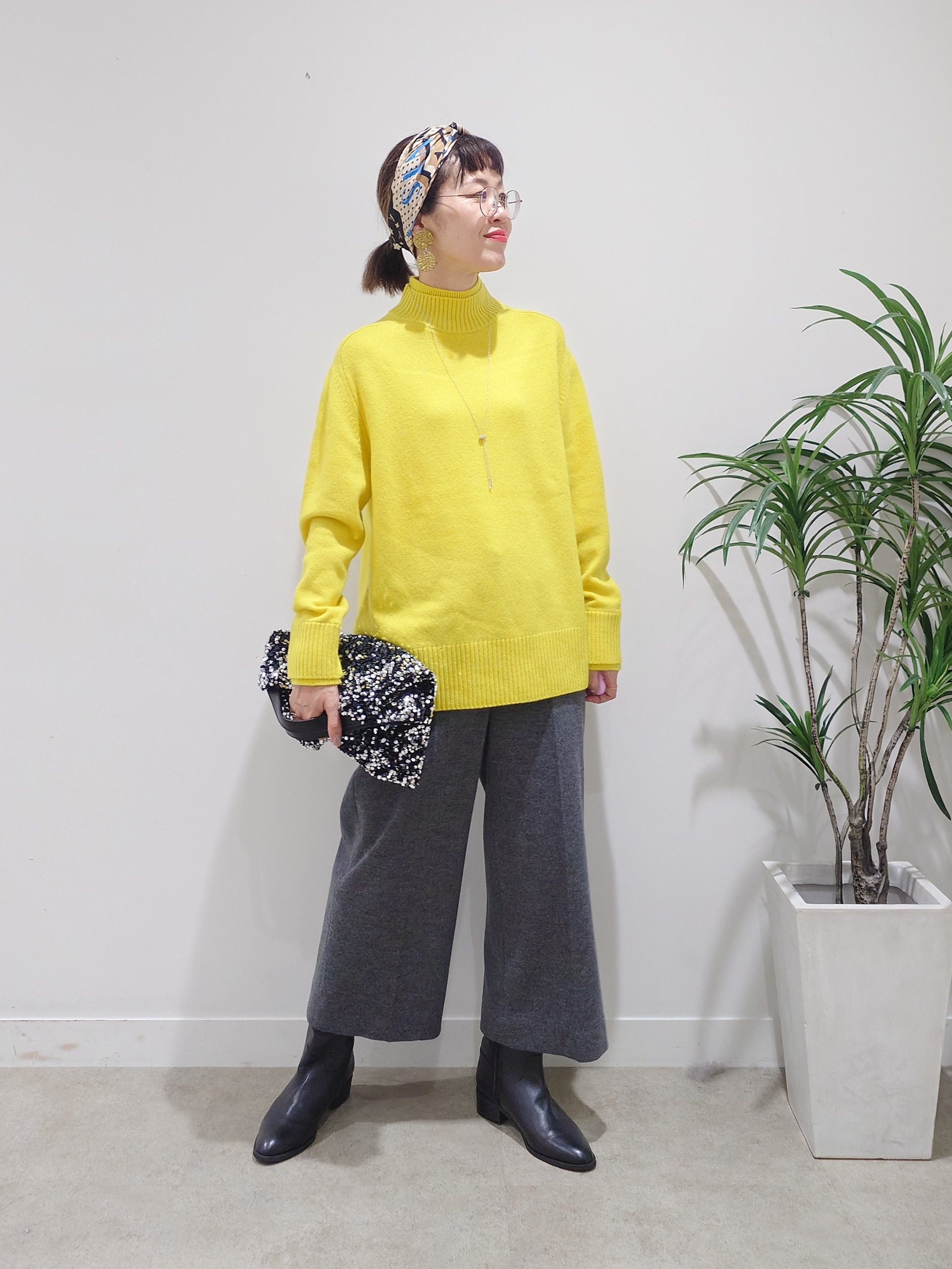 MUTSUKOさんの「UNTITLED｜【ステンレス】チェーンラリエット」を使ったコーディネート