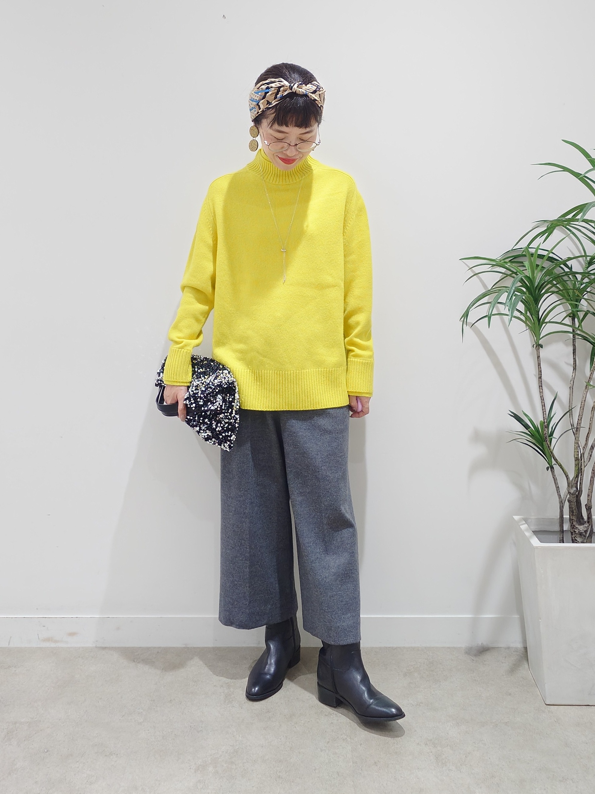 MUTSUKOさんの「UNTITLED｜【ステンレス】チェーンラリエット」を使ったコーディネート