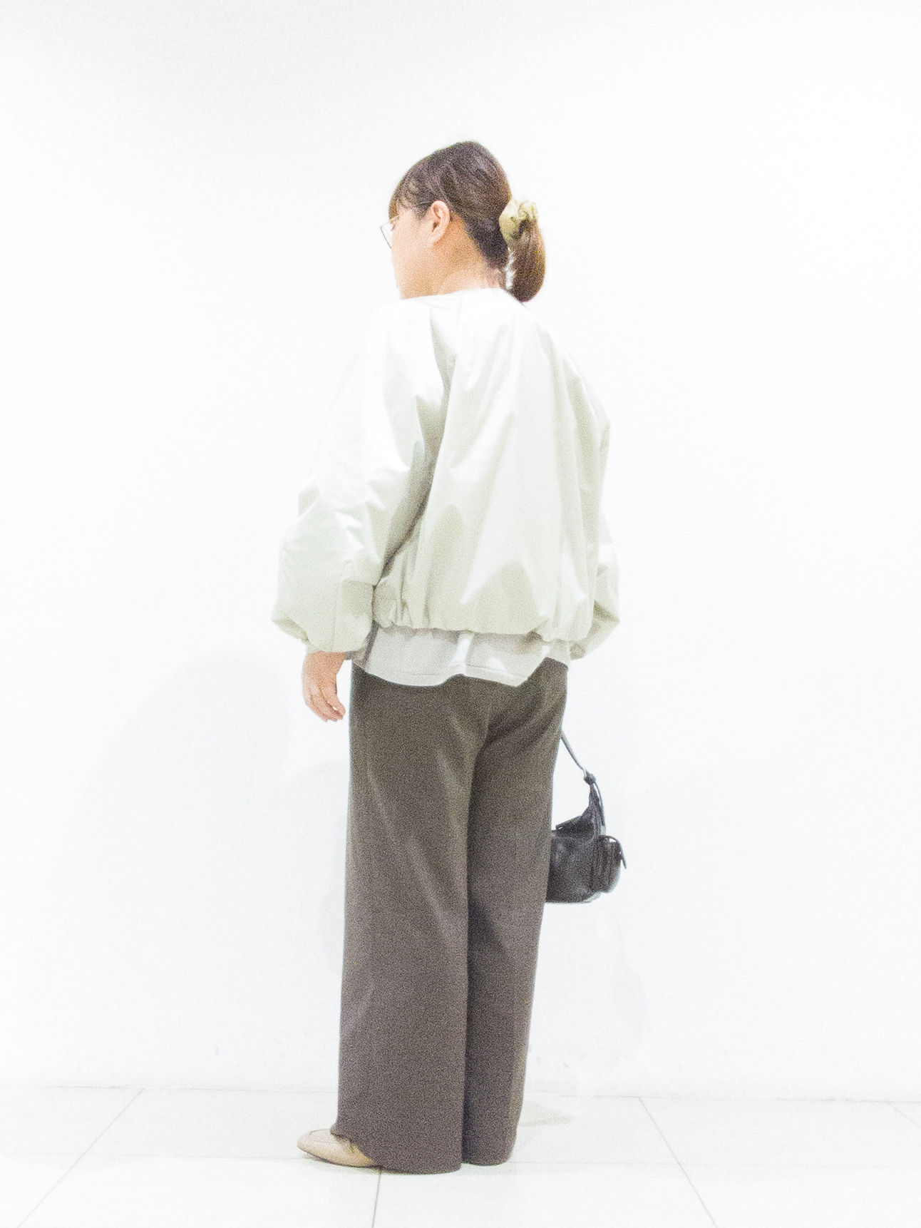 takedaさんの「UNTITLED｜【軽アウター/中綿/秋冬コート】ショートブルゾン」を使ったコーディネート