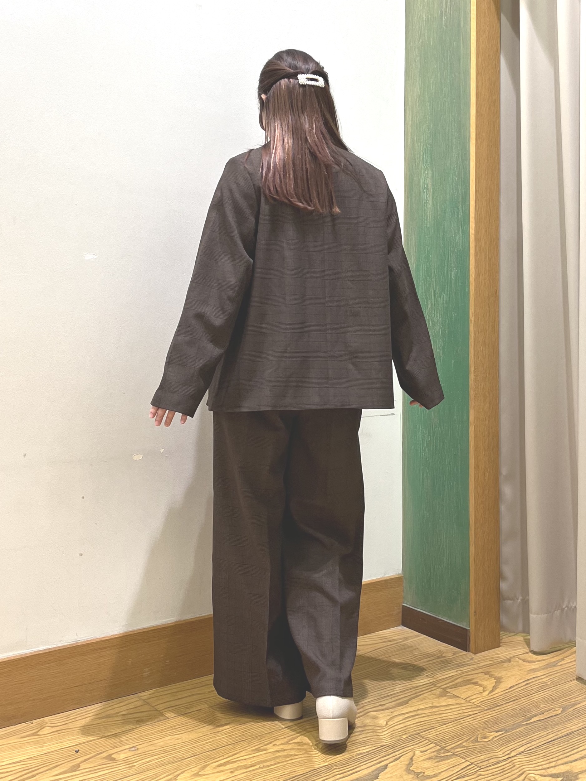 ゆっきーさんの「SHOO･LA･RUE｜【絶妙なゆるピタ/S-LL/洗濯機可】ちくちくしにくいリブハイネック やわらかニット」を使ったコーディネート