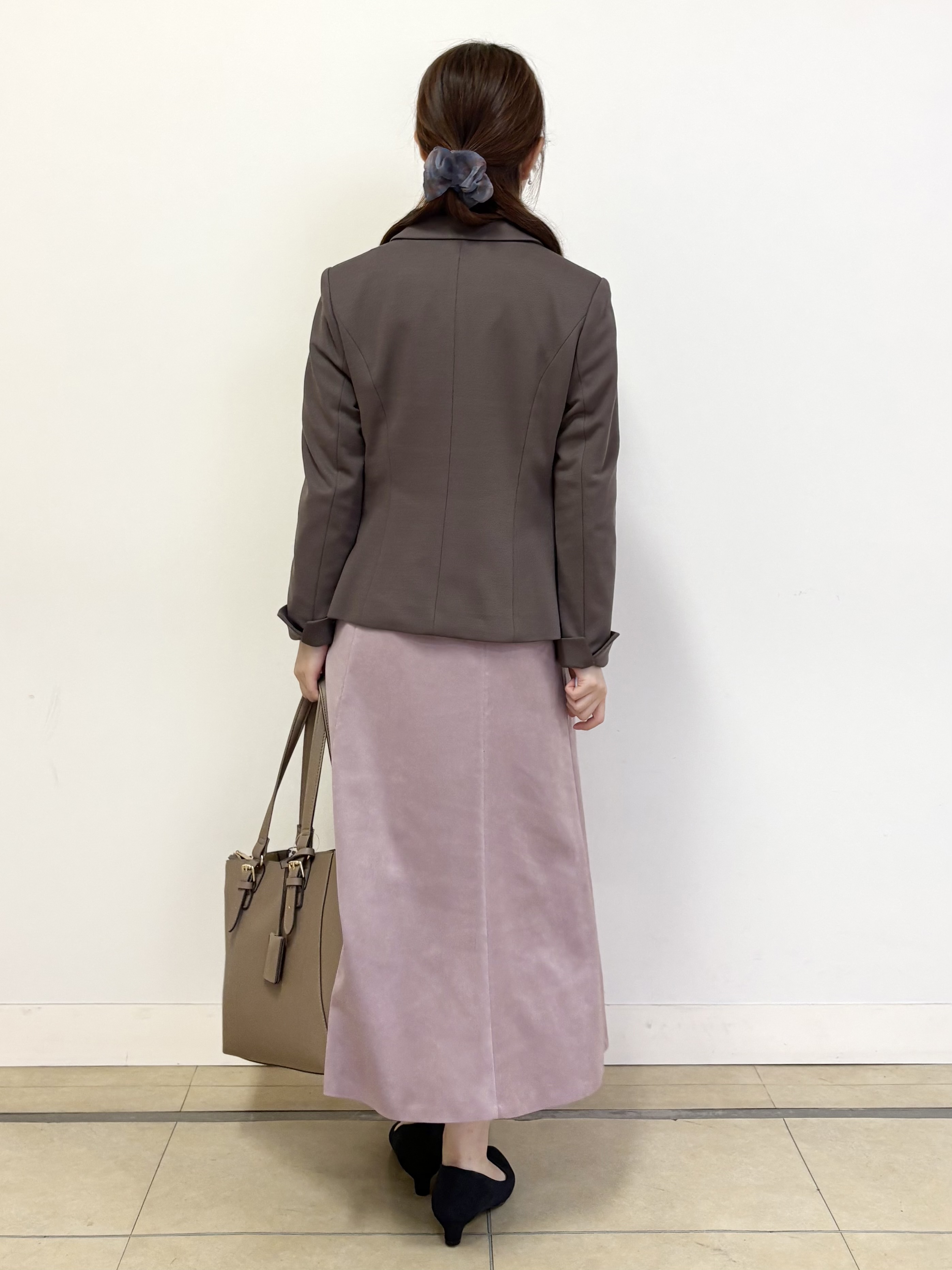 mikiさんの「Reflect｜【SS-4Lサイズ／セットアップ可】匠ジャケット／ベーシックテーラード」を使ったコーディネート