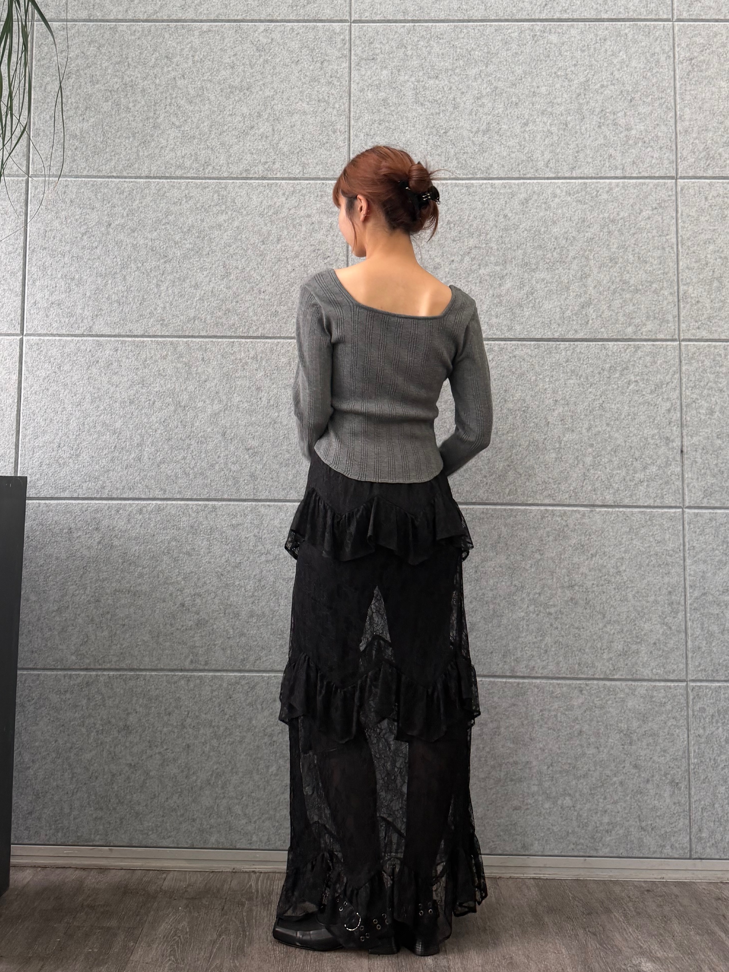 kanamiさんの「CODE A｜intimate knit cardigan」を使ったコーディネート