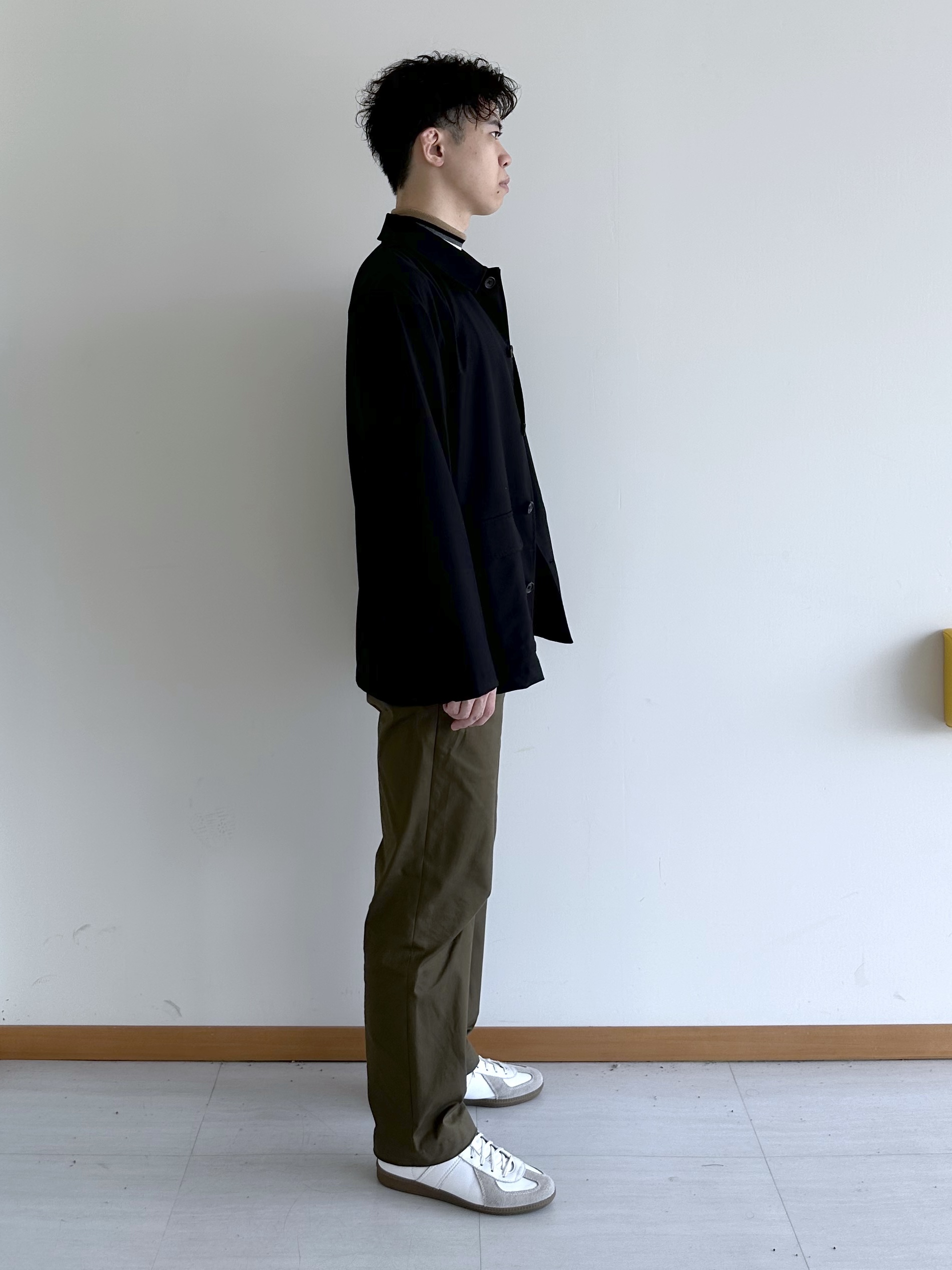 イッシーさんの「TAKEO KIKUCHI｜ストレッチカバーオールジャケット」を使ったコーディネート