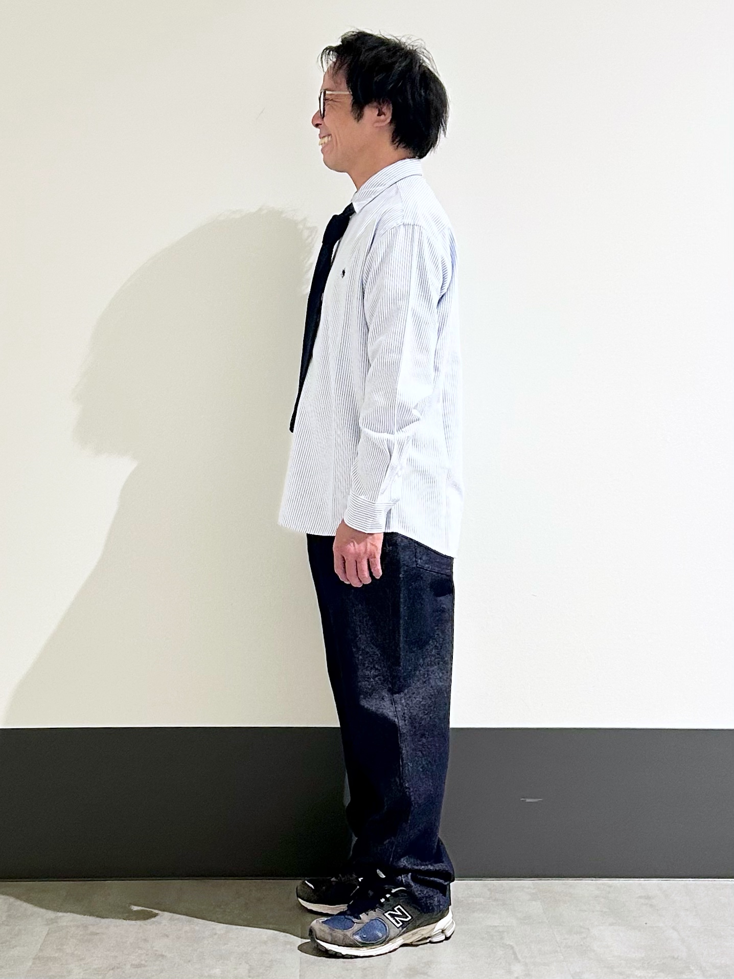 KENJI Iさんの「THE SHOP TK｜POLO BCS/アソート長袖シャツ」を使ったコーディネート