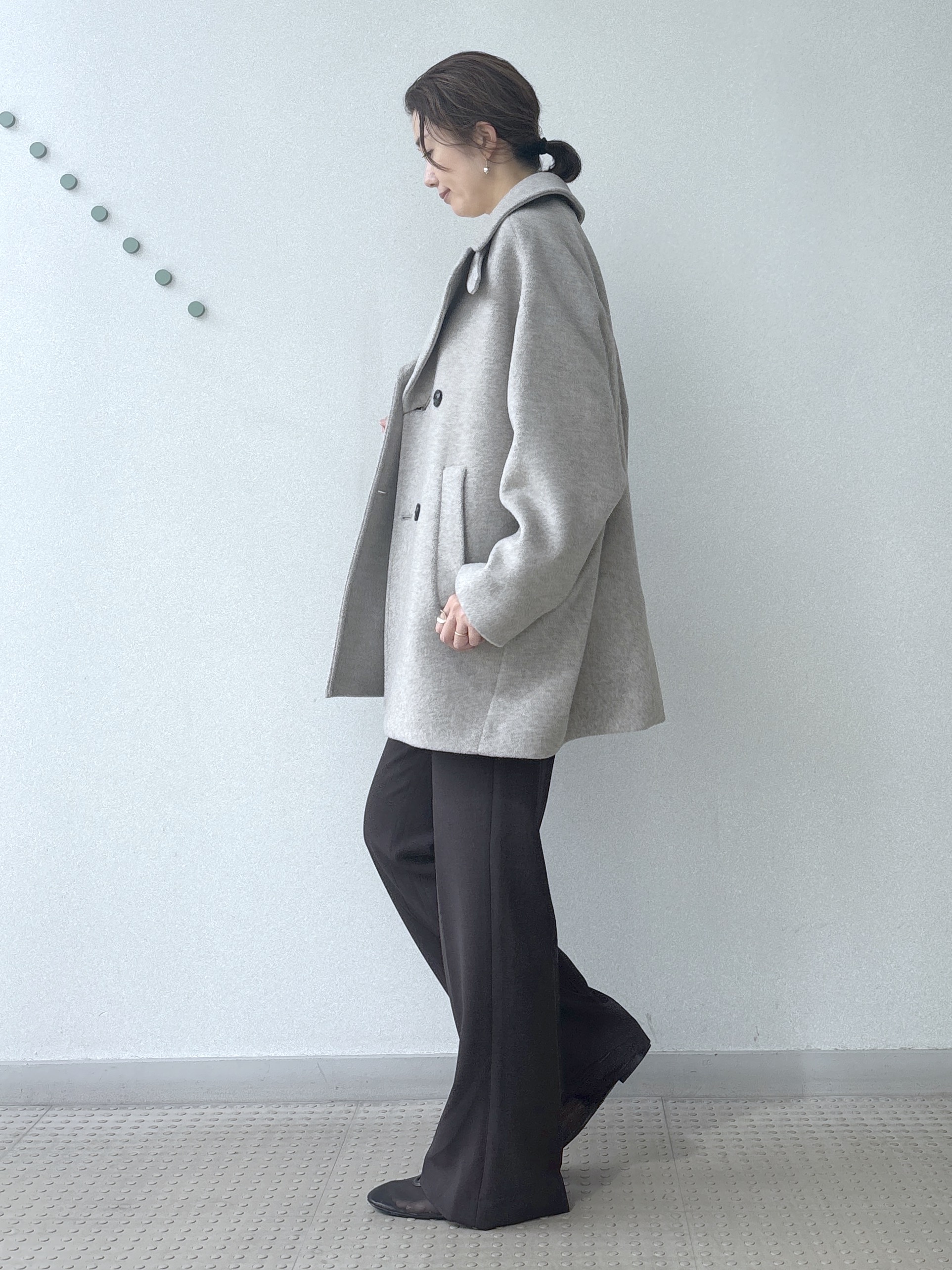 saitoさんの「DRESSTERIOR｜ストレッチ フルニードルニット」を使ったコーディネート