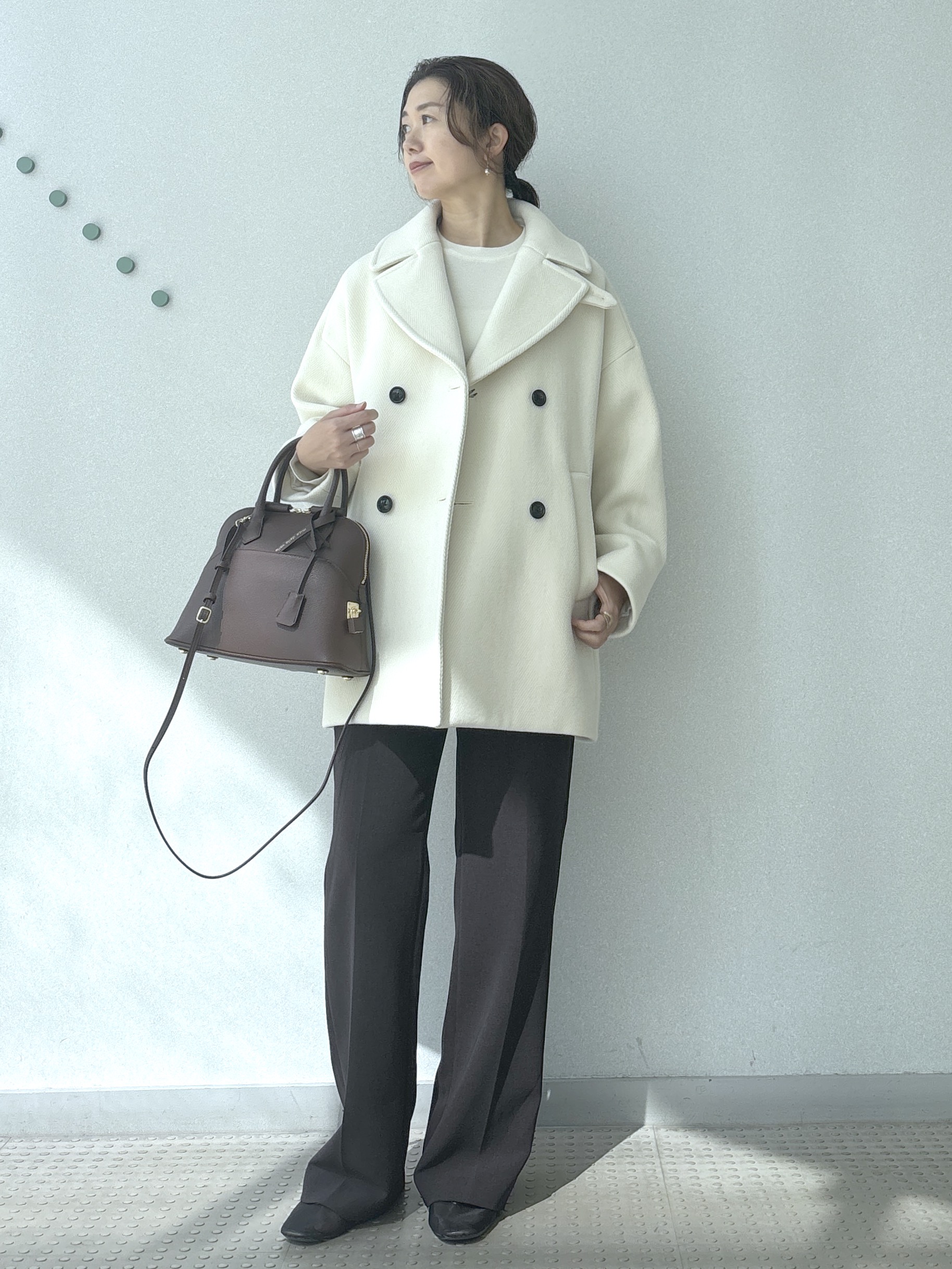 saitoさんの「DRESSTERIOR｜ストレッチ フルニードルニット」を使ったコーディネート