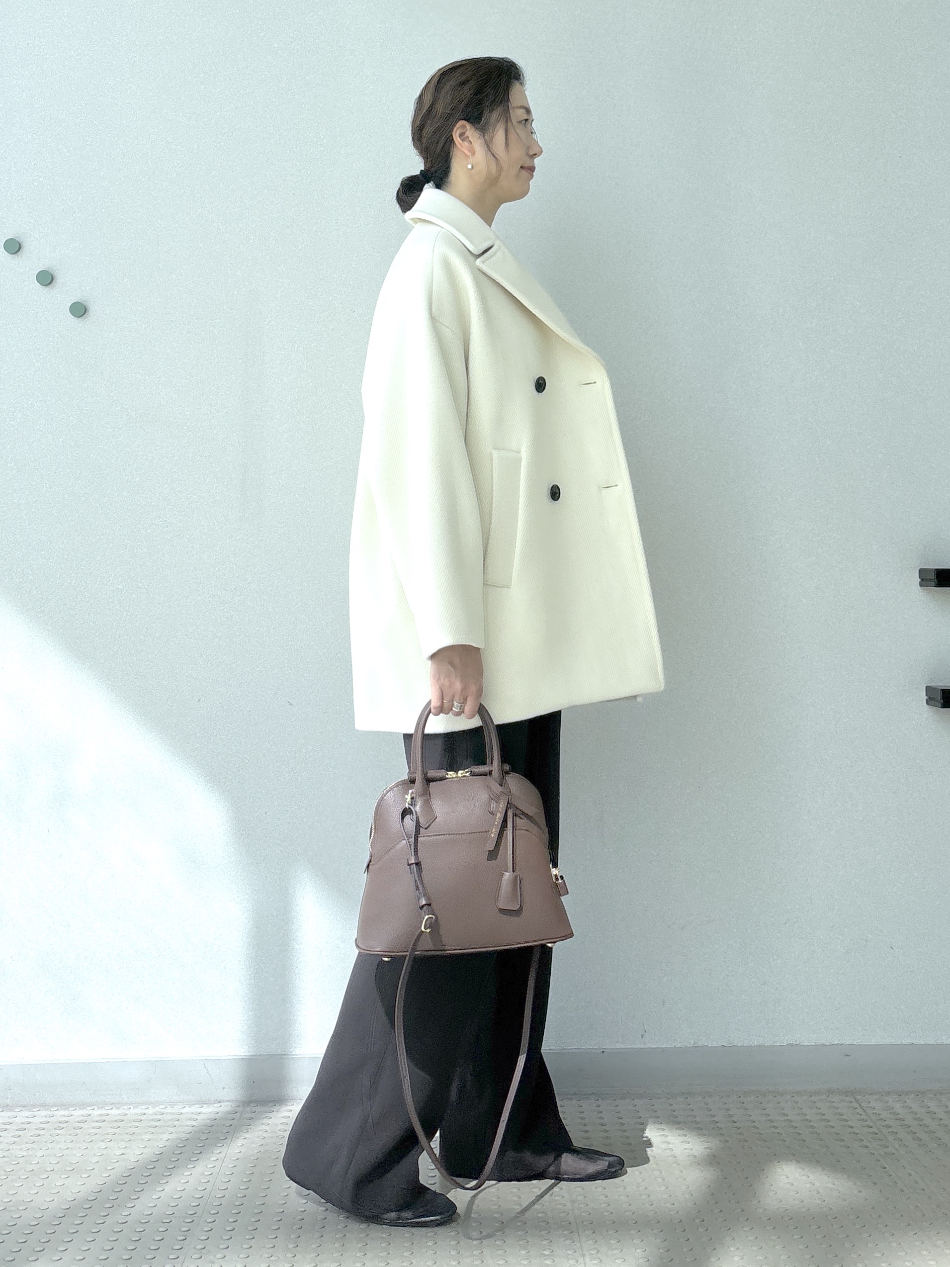 saitoさんの「DRESSTERIOR｜ストレッチ フルニードルニット」を使ったコーディネート