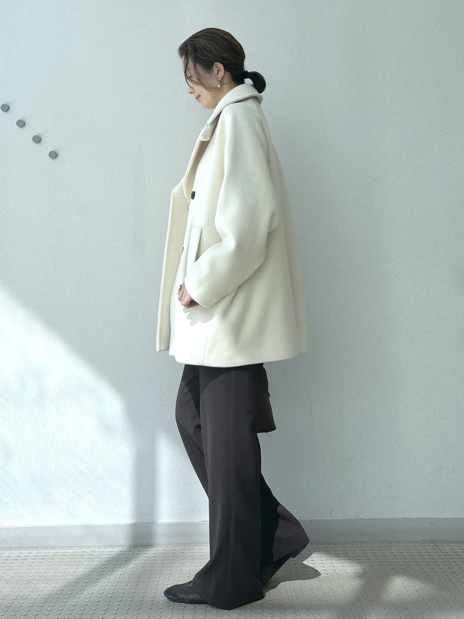 saitoさんの「DRESSTERIOR｜ストレッチ フルニードルニット」を使ったコーディネート
