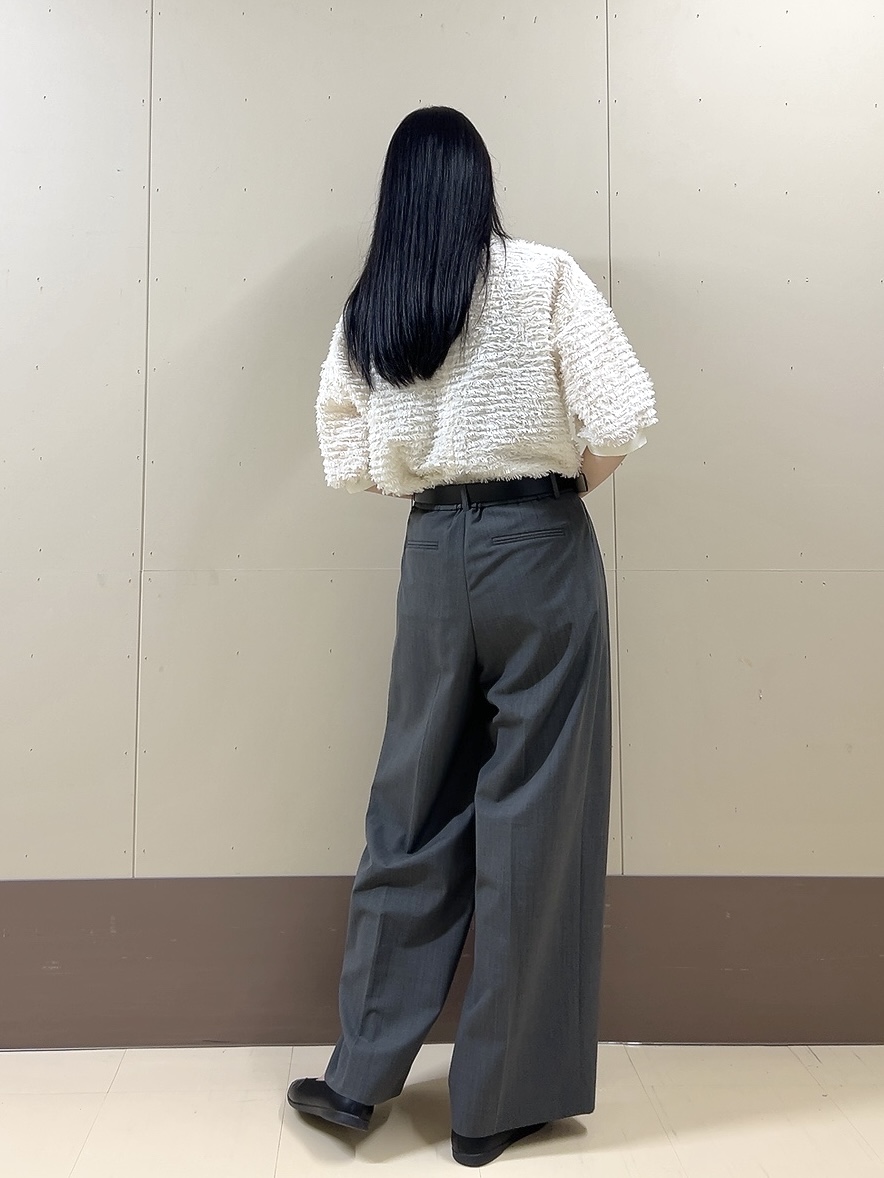 sechiさんの「UNTITLED｜【秋映え/体型カバー】フェザージャガードプルオーバー」を使ったコーディネート