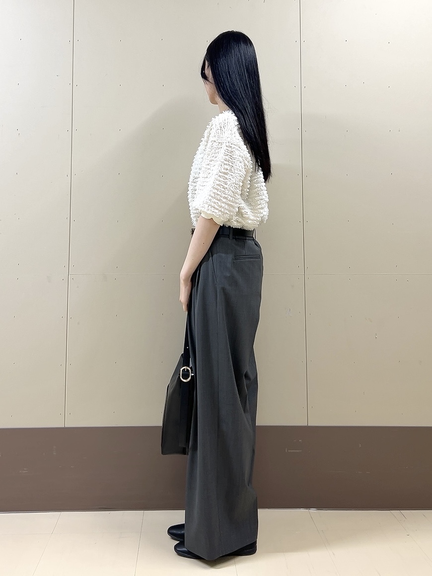 sechiさんの「UNTITLED｜【秋映え/体型カバー】フェザージャガードプルオーバー」を使ったコーディネート