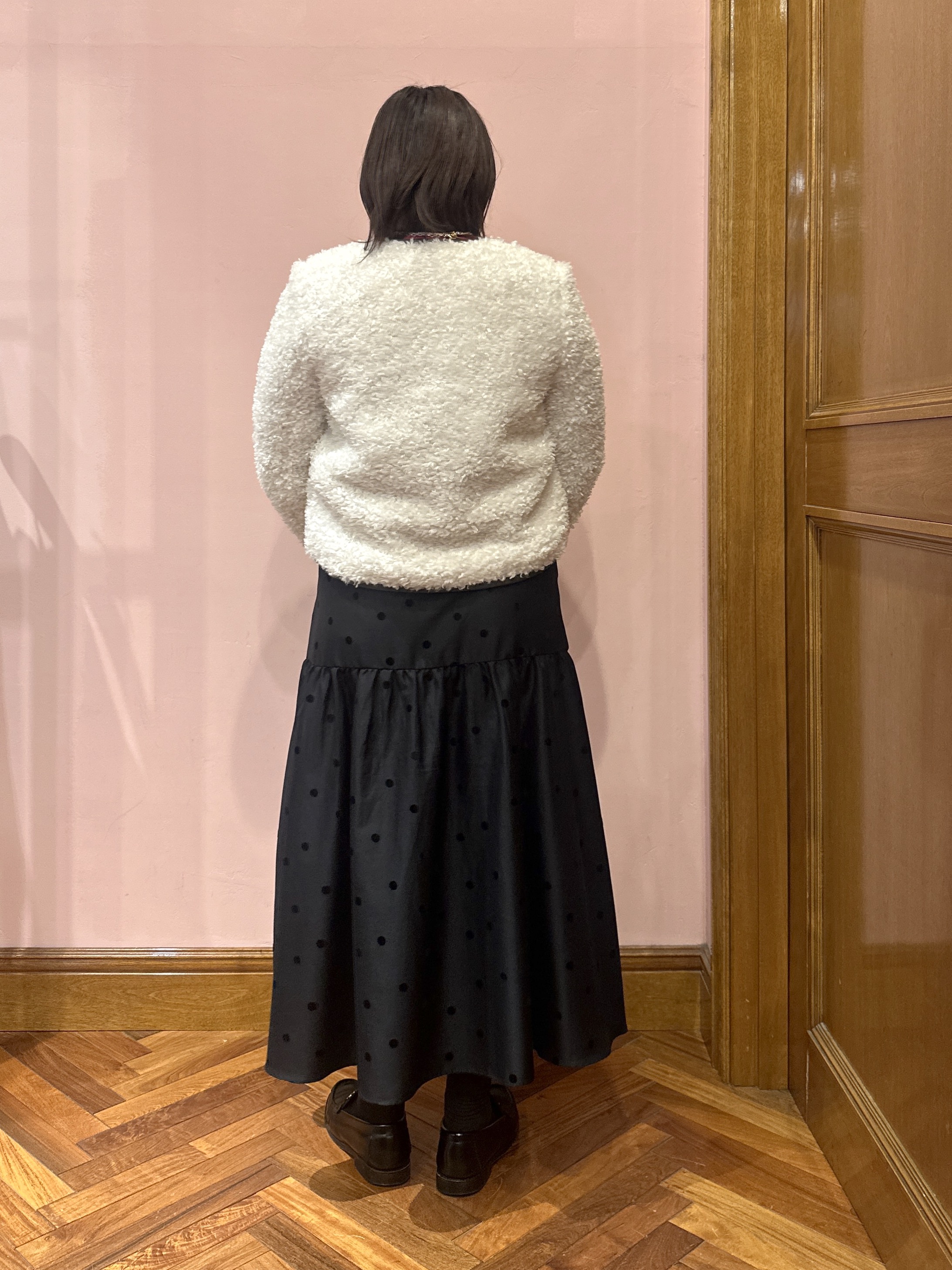 komatsuさんの「DRESSTERIOR｜ゴールドトグルボアジャケット」を使ったコーディネート