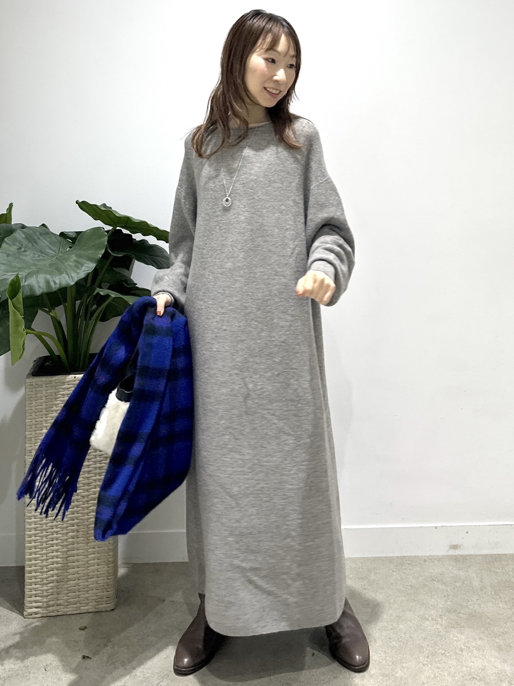 Miwaさんの「UNTITLED｜【ステンレスチェーン】クロスリングネックレス」を使ったコーディネート