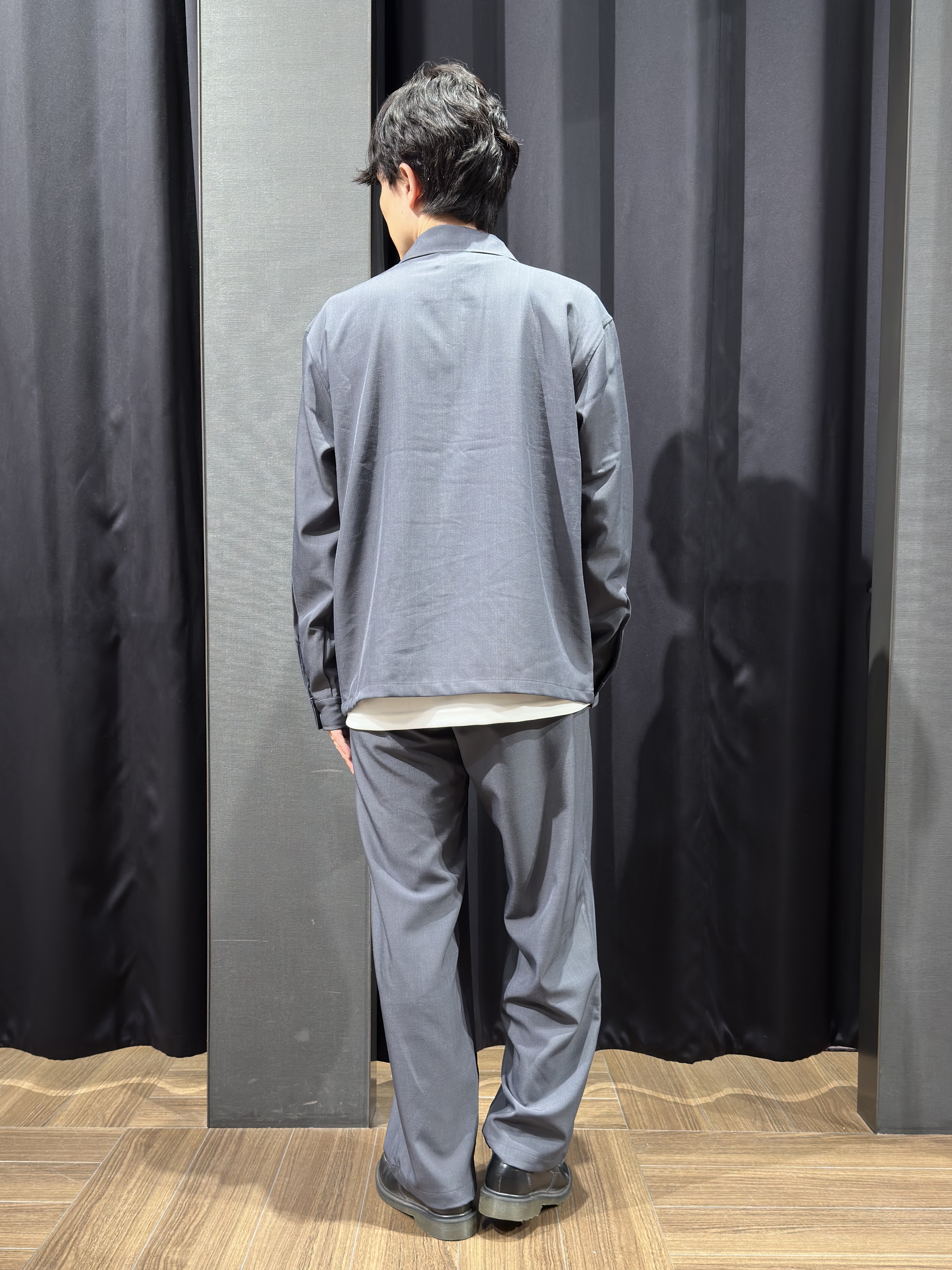 tomoyaさんの「THE SHOP TK｜【セットアップ可／洗濯機OK】ウールライクジップブルゾン」を使ったコーディネート