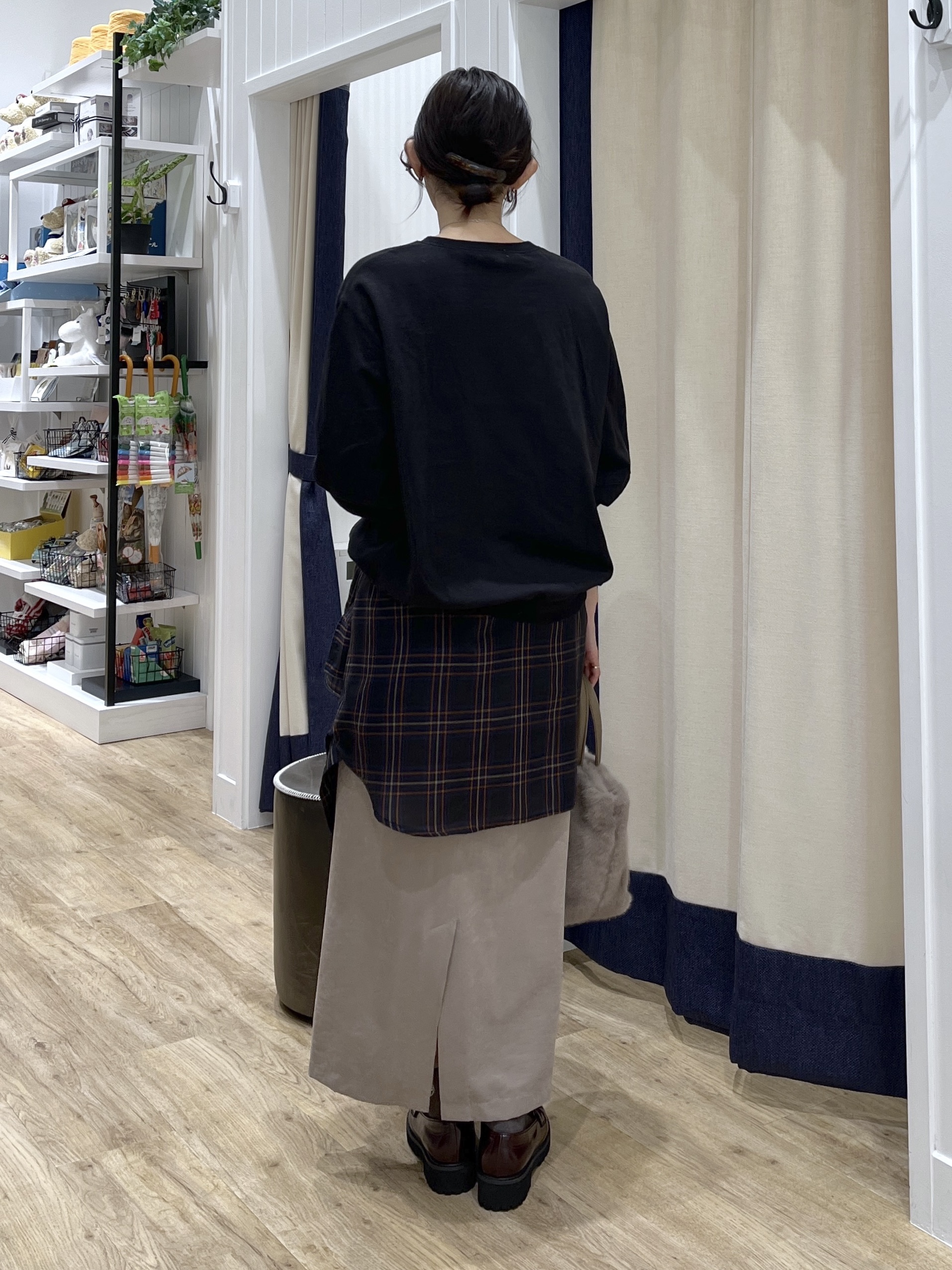 canaさんの「Dessin｜【洗える/6色展開】フォルムスリーブミニ裏毛 プルオーバー」を使ったコーディネート