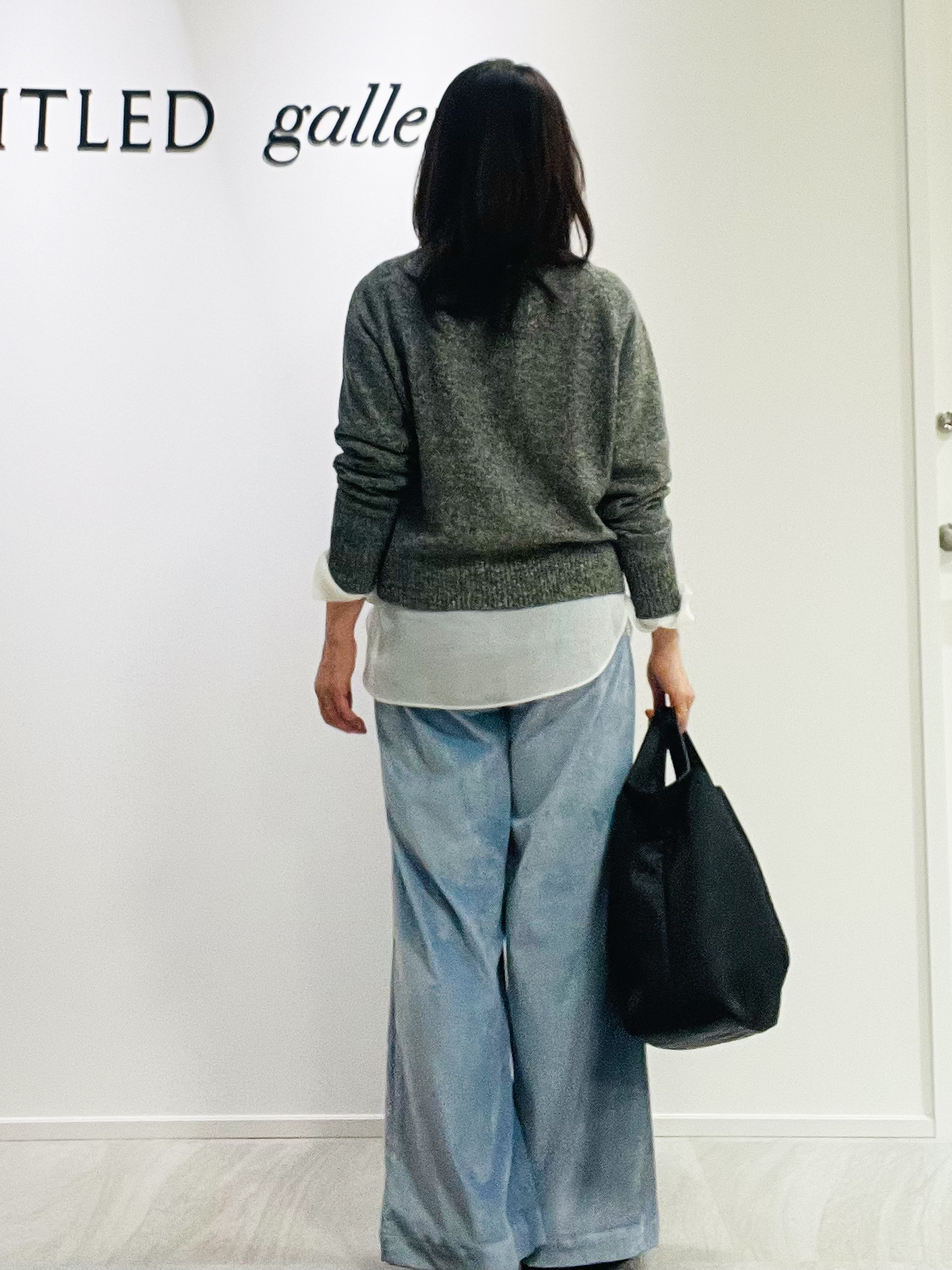 めいさんの「UNTITLED｜【アンサンブル可/秋羽織り】杢調ジップカーディガン」を使ったコーディネート