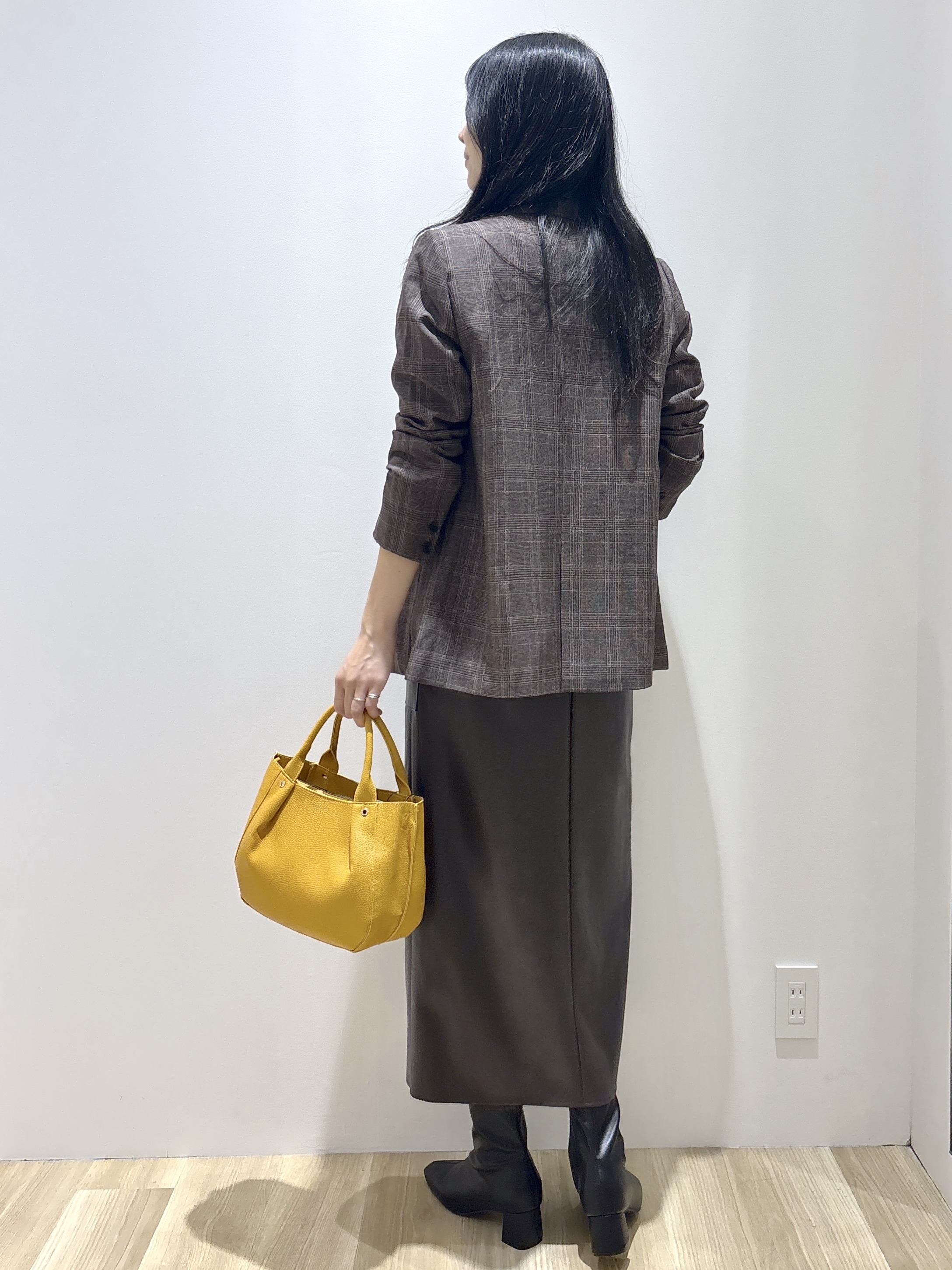 sachikoさんの「OPAQUE.CLIP｜ダブルブレストジャケット【洗える】」を使ったコーディネート