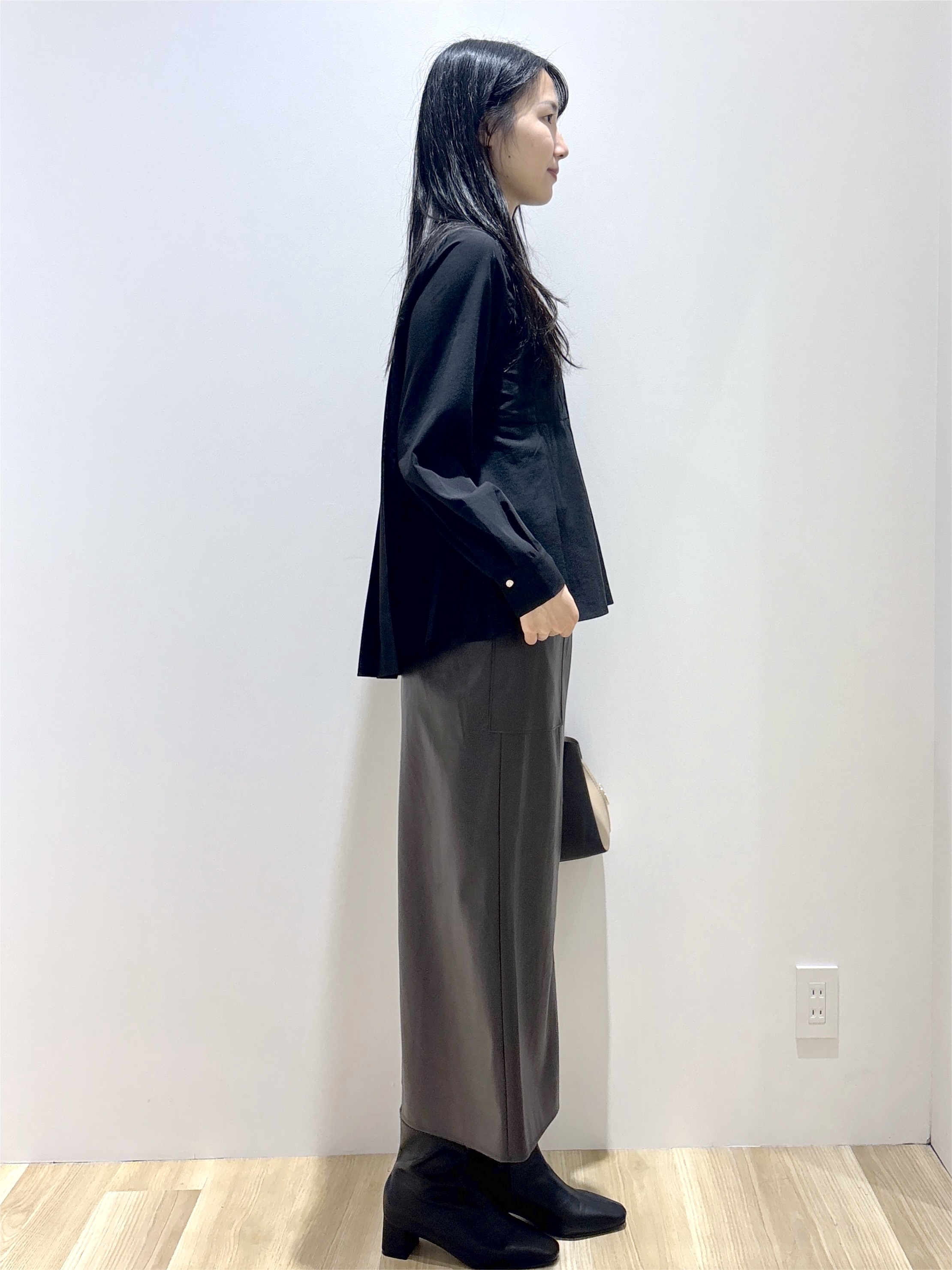 sachikoさんの「OPAQUE.CLIP｜バックプリーツデザインブラウス【洗濯機OK】」を使ったコーディネート