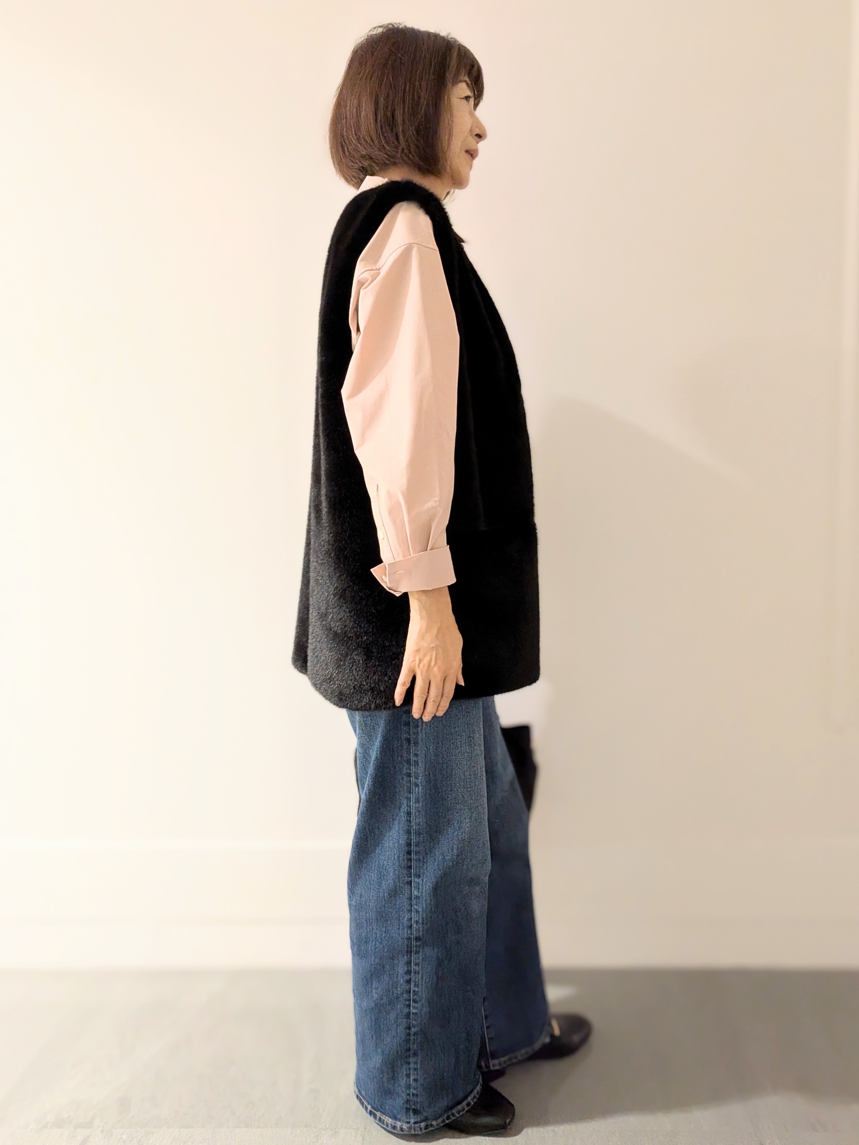 Ariさんの「Reflect｜【羽織◎】オフボディシルエットシャツ」を使ったコーディネート