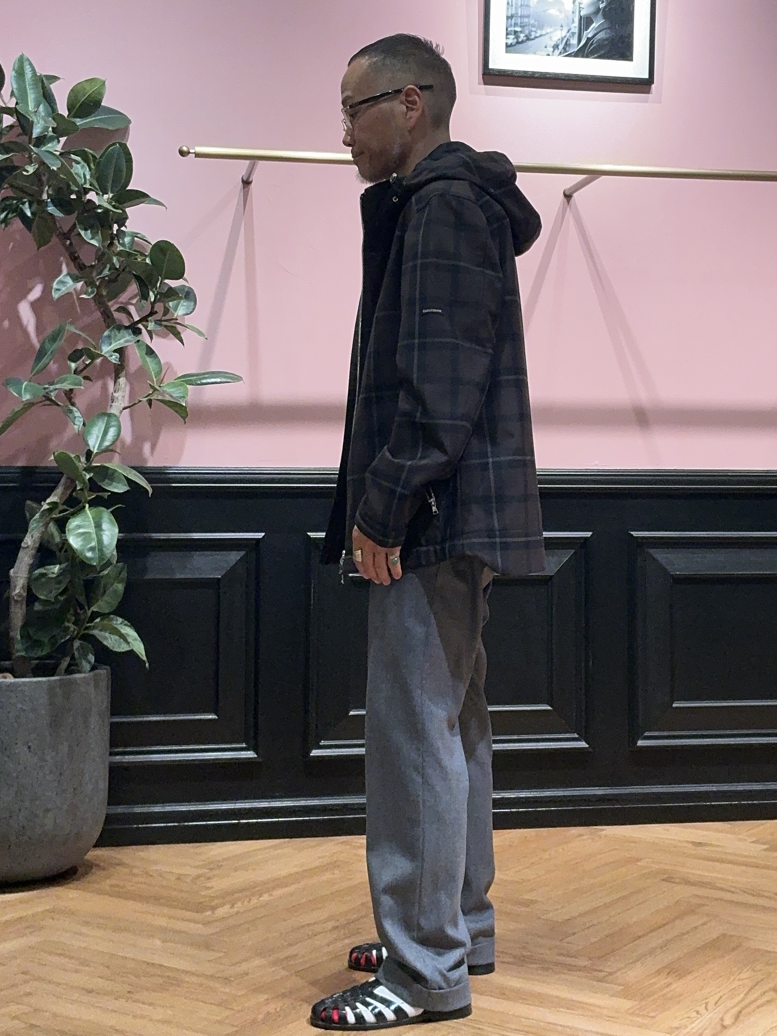 torigoeさんの「DRESSTERIOR｜チェックマウンテンパーカー」を使ったコーディネート