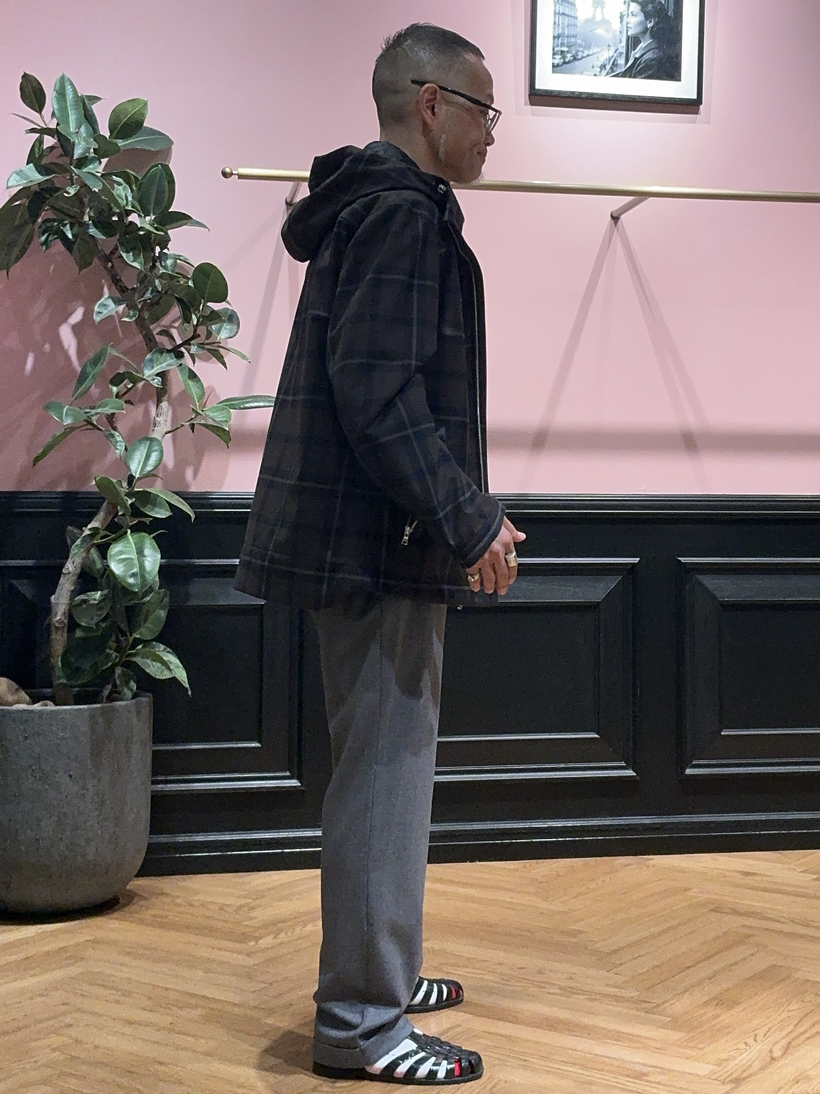 torigoeさんの「DRESSTERIOR｜チェックマウンテンパーカー」を使ったコーディネート