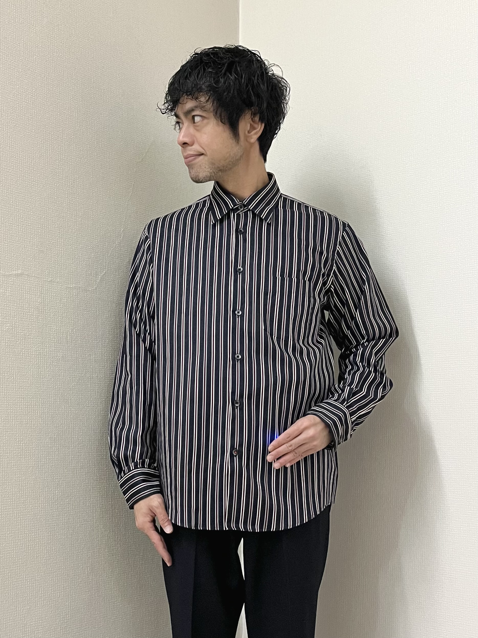 URAさんの「TAKEO KIKUCHI｜ウールライクキャットフット ジャケット」を使ったコーディネート