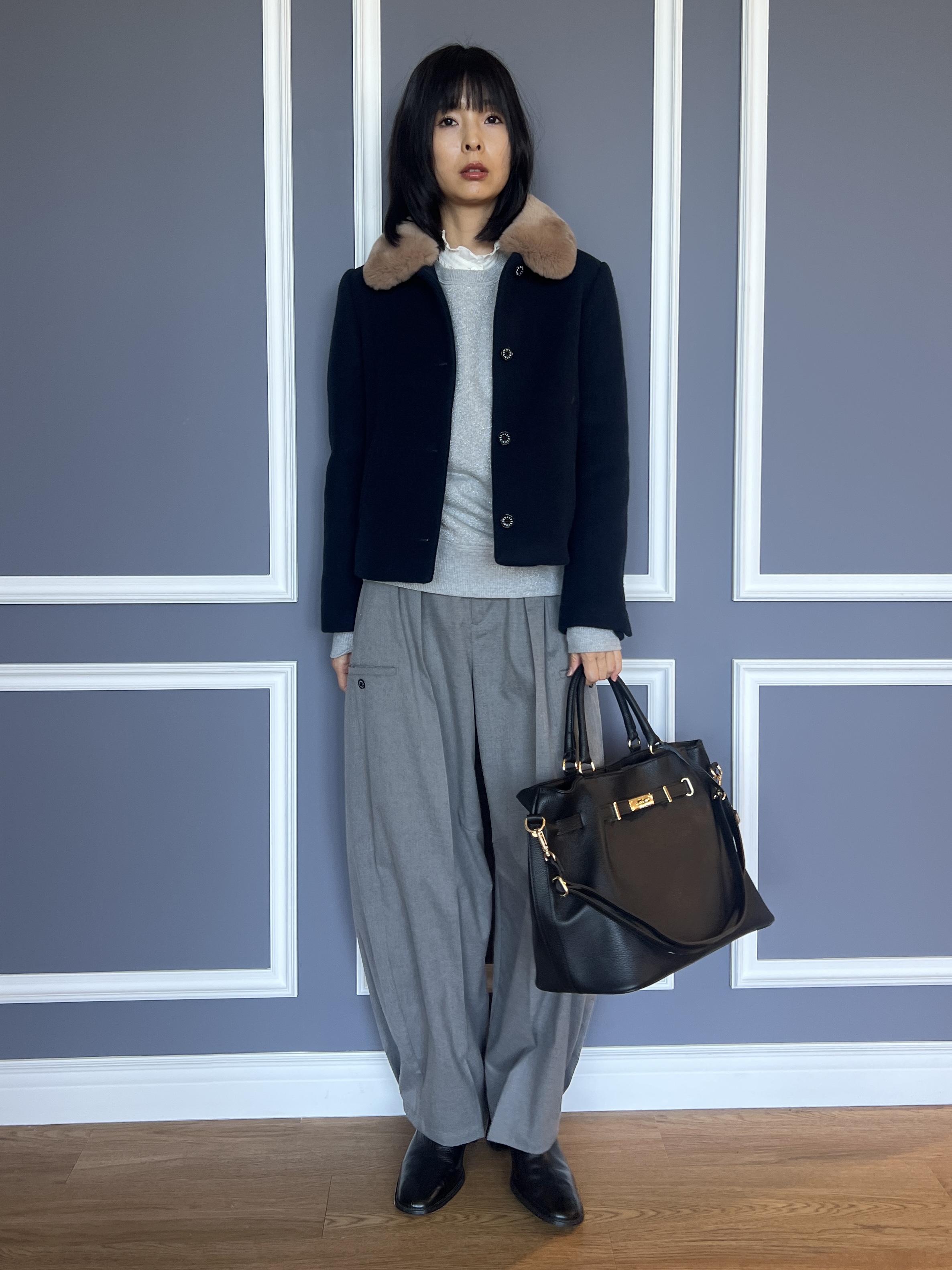 misaさんの「DRESSTERIOR｜◆MILOS（ミロス）金具付きトートバッグ」を使ったコーディネート