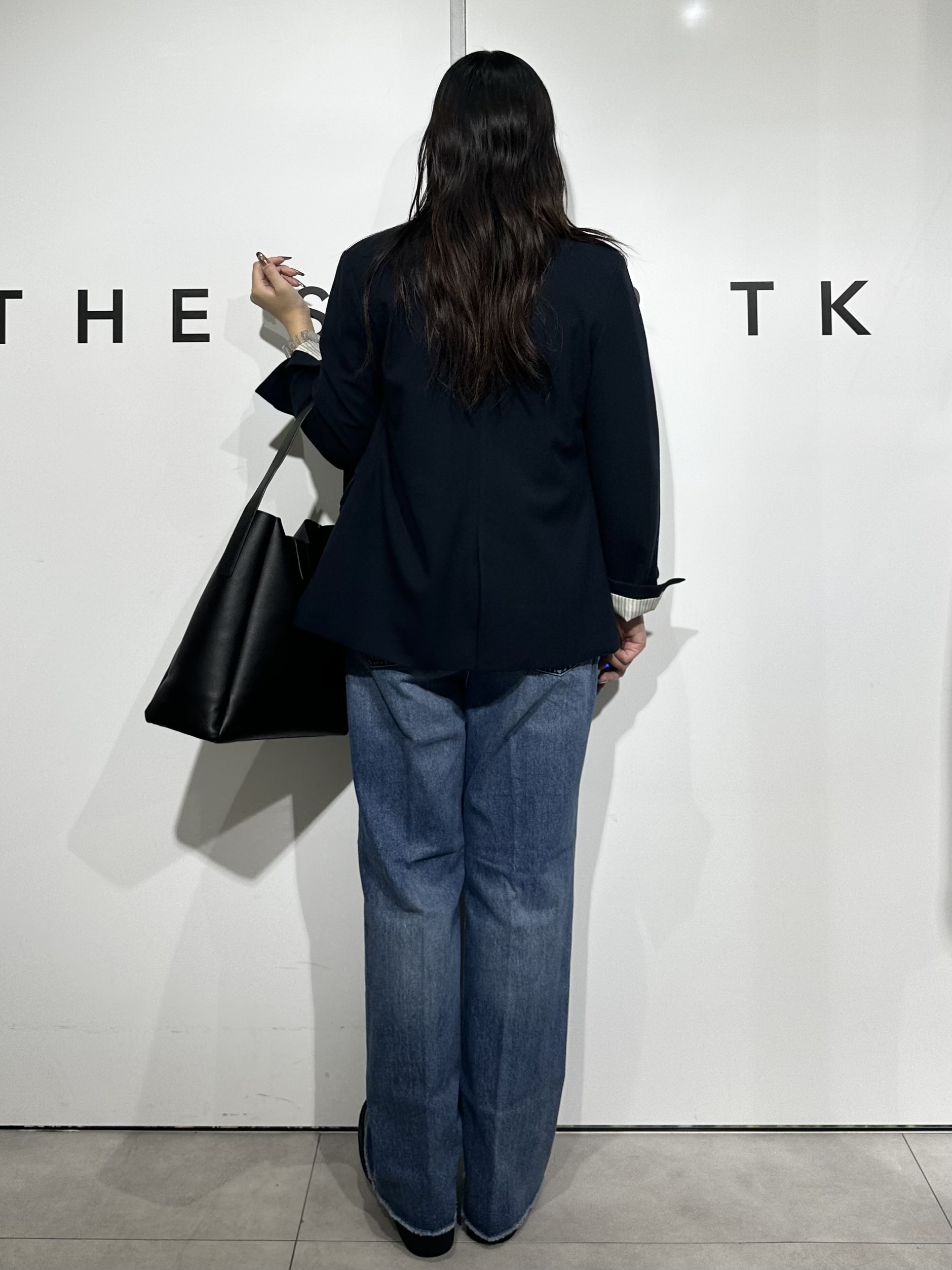 cottonさんの「THE SHOP TK｜クラシカルな雰囲気 ダブルブレストジャケット」を使ったコーディネート