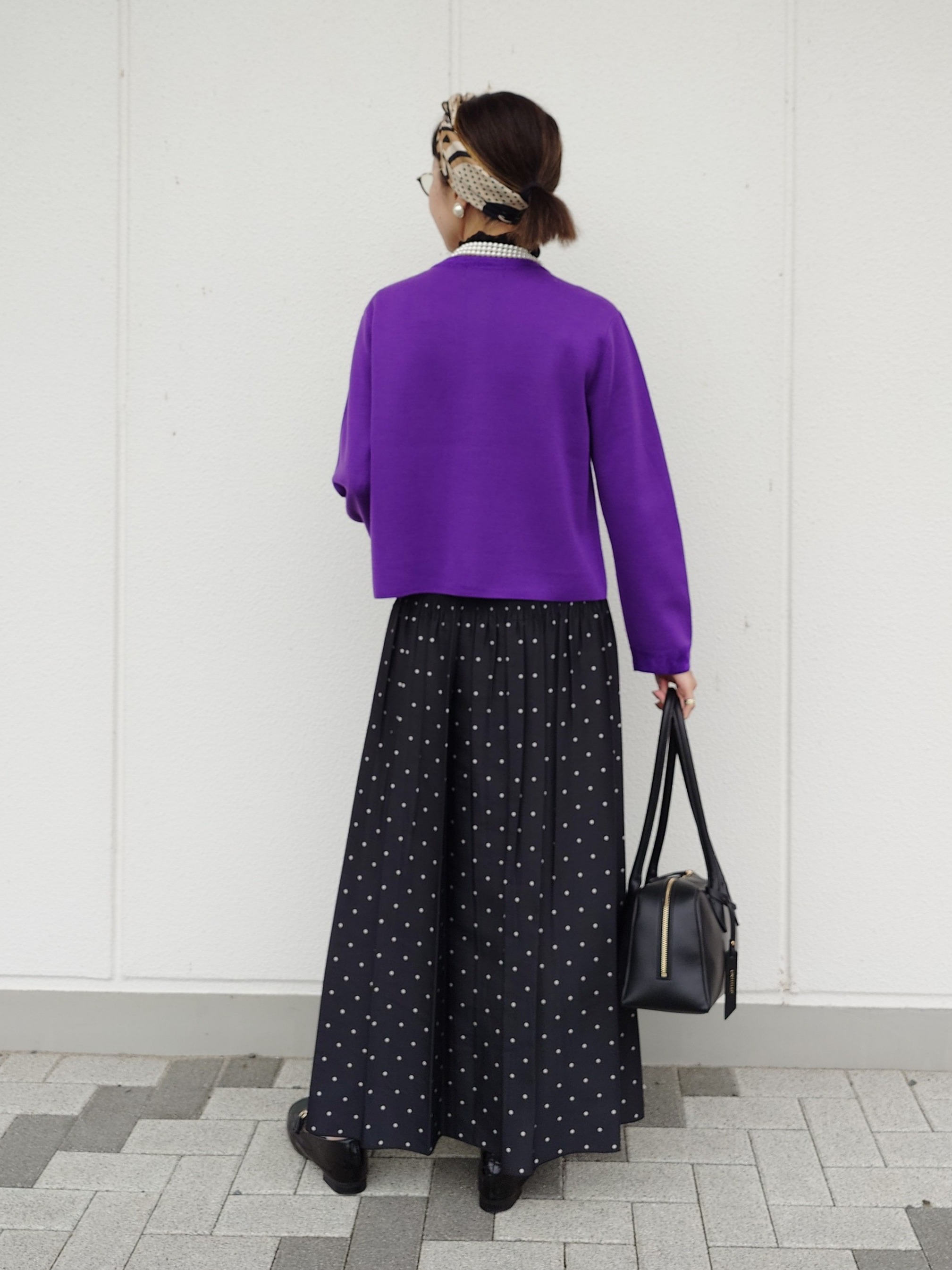 MUTSUKOさんの「UNTITLED｜【アンサンブル可/ジャケットライク】モールラインカーディガン」を使ったコーディネート